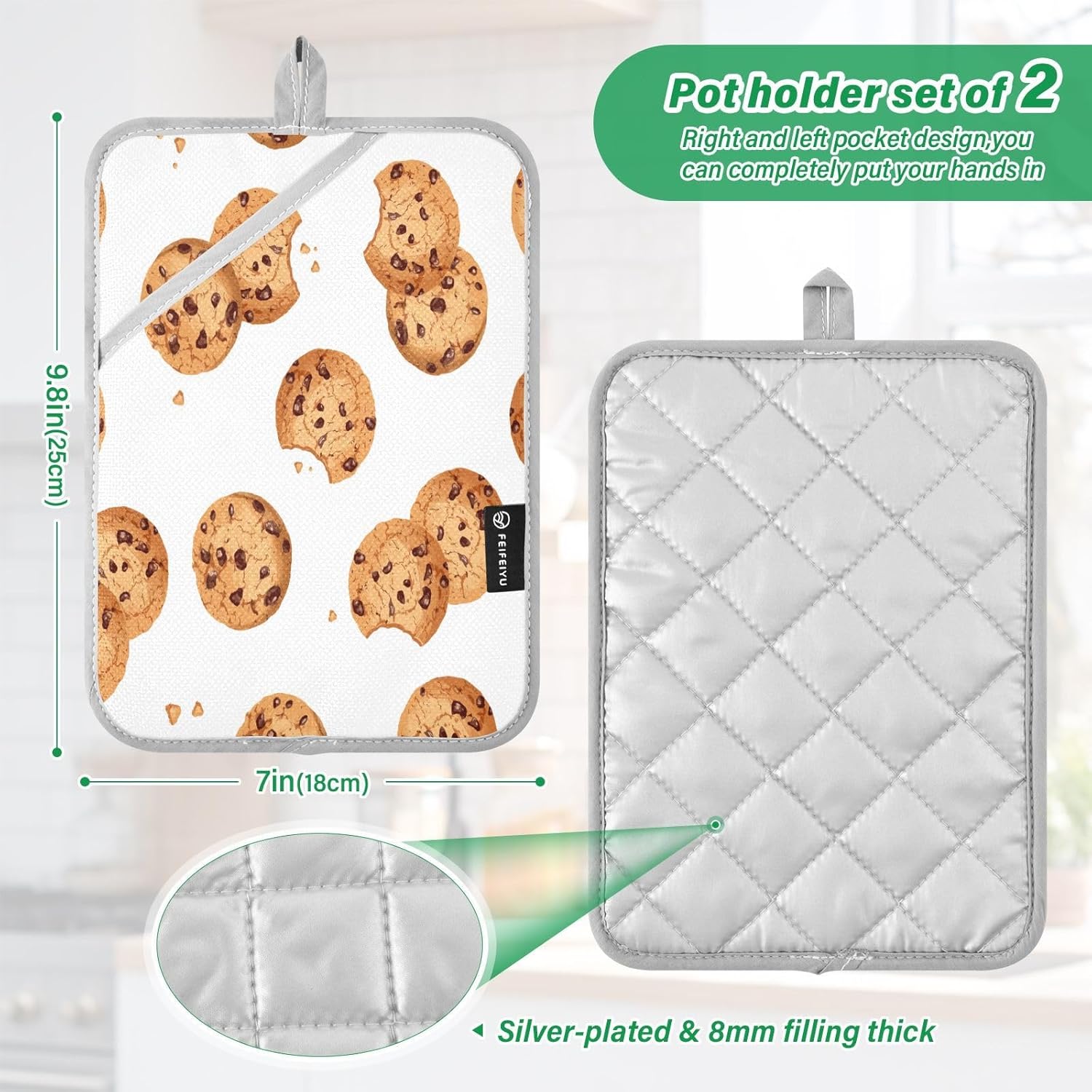 Durable Heat-Resistant Oven Mitt for Baking Cooking
