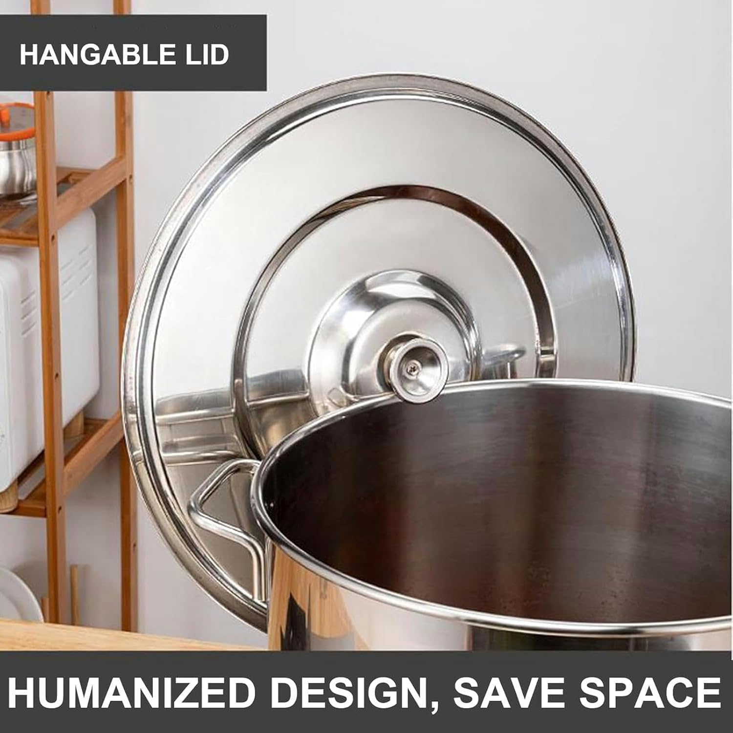 Stainless Steel Home Kitchen Pasta Pot with Colander and Divider Set