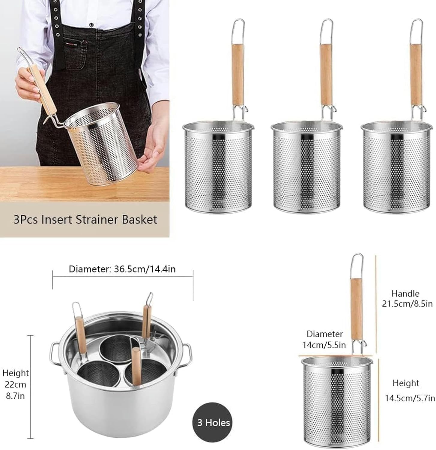 Pasta Pot Set with Steiner Insert