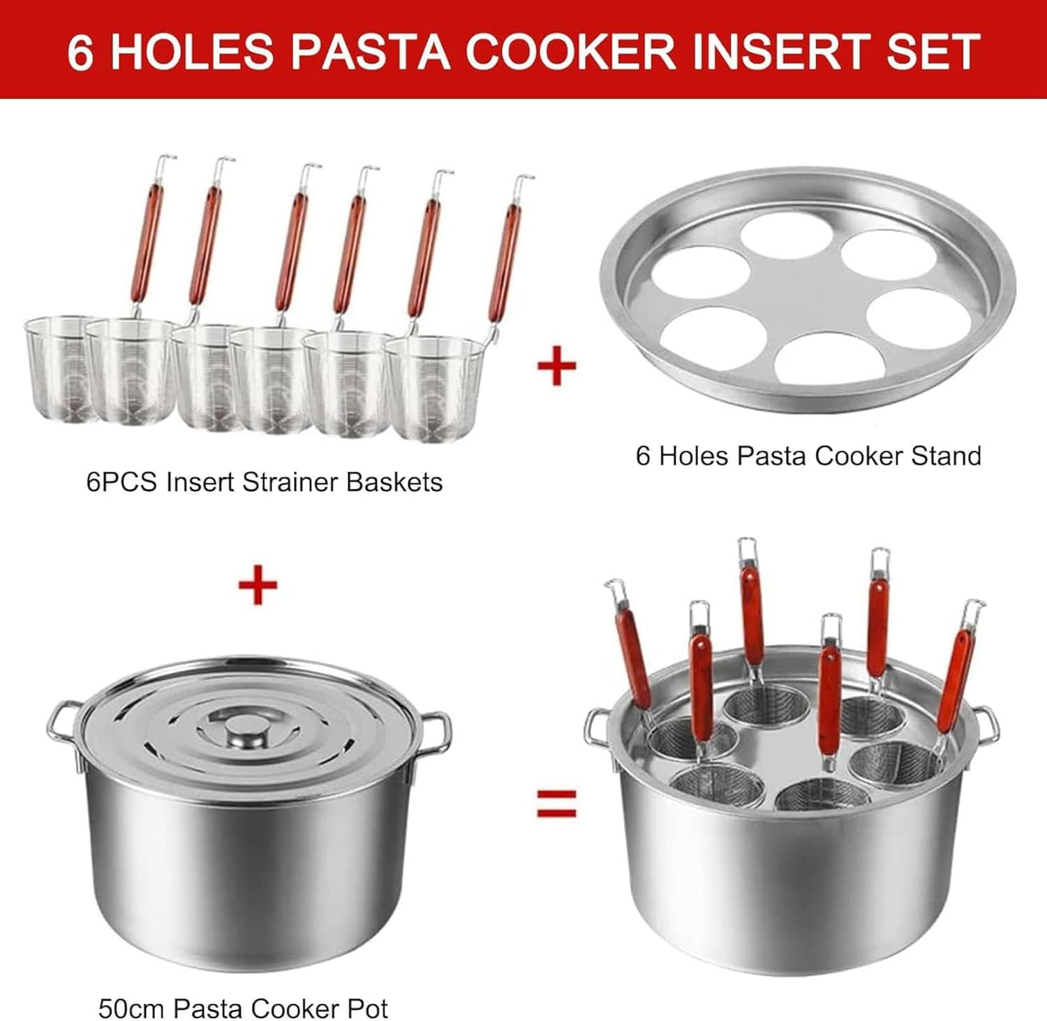 Premium Multi-Pot Set for Pasta More