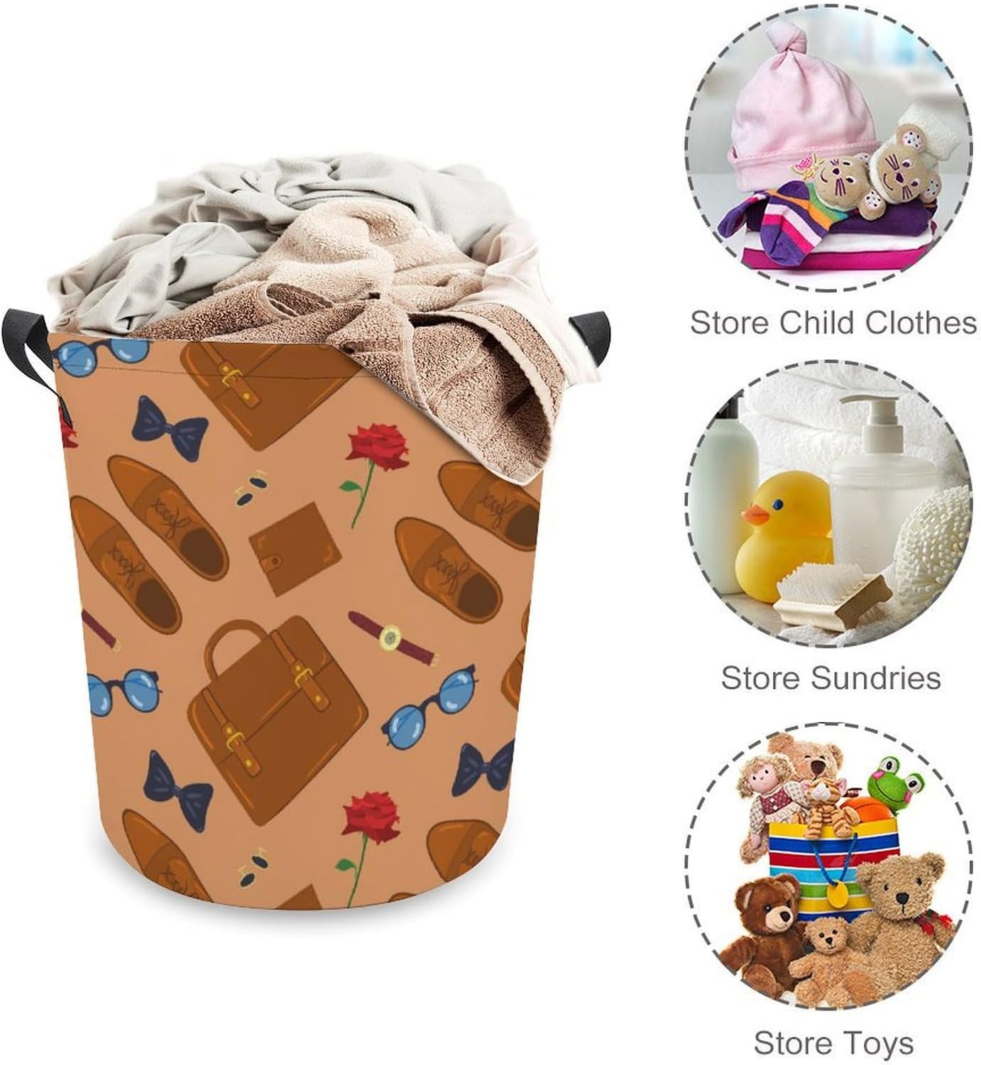 Meiko Cute Fathers Day Laundry Hamper