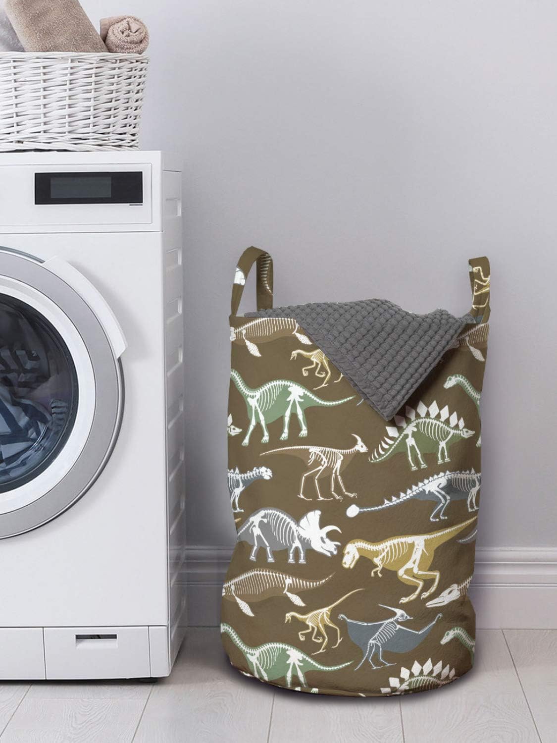 Ambesonne Dinosaur Laundry Bag - 13 x 19