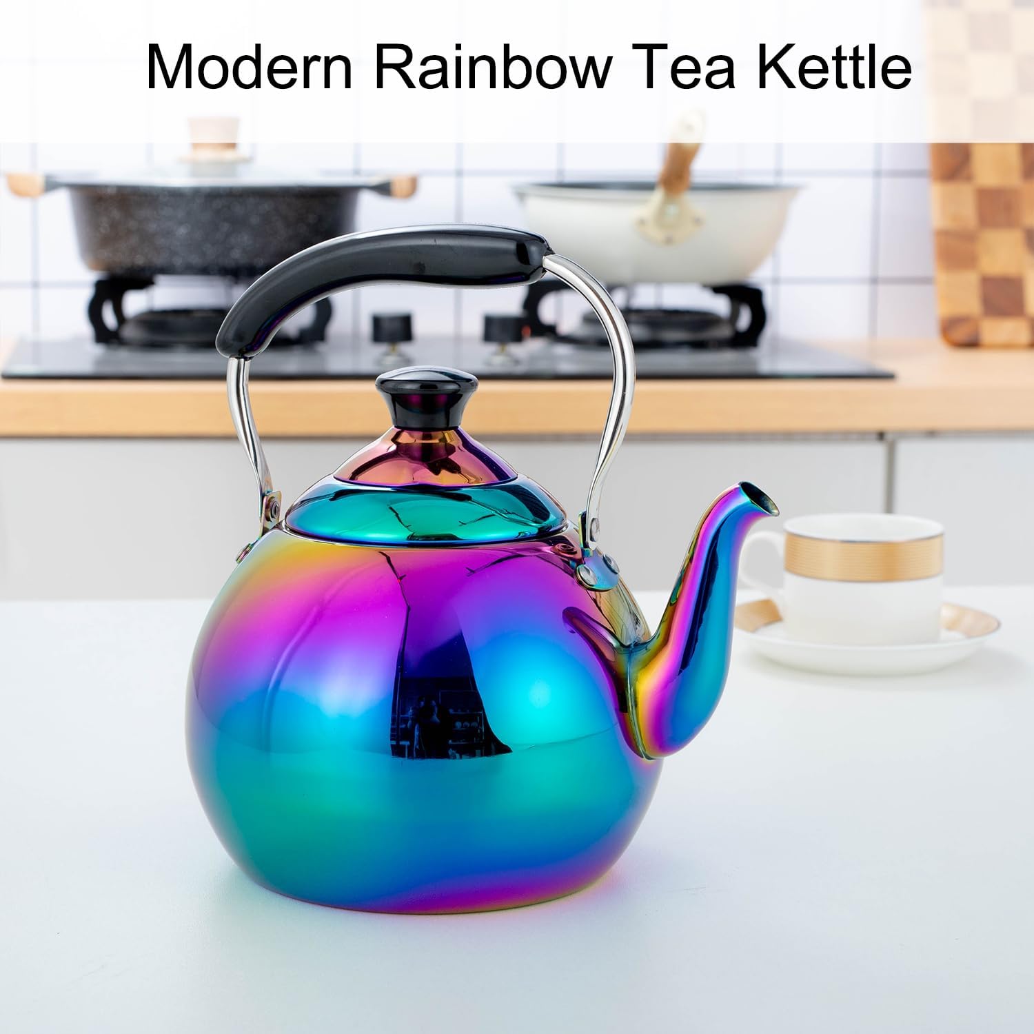 Stylish Durable Whistling Tea Kettle