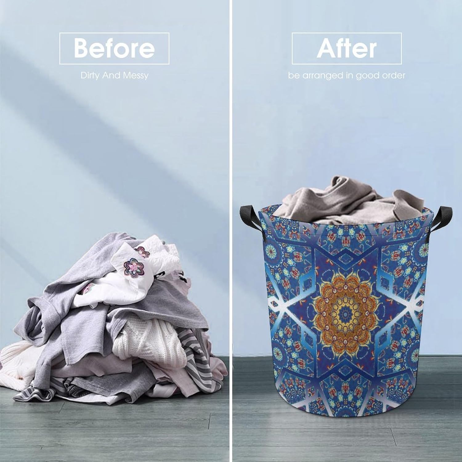 Waterproof Boho Laundry Hamper