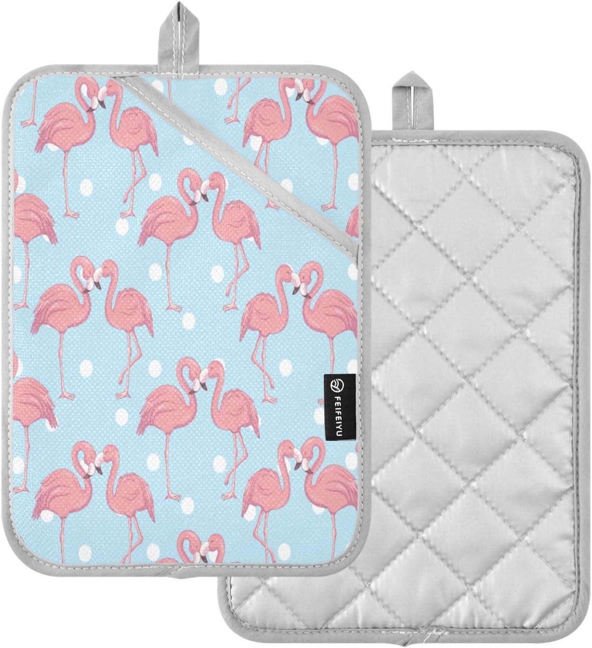 Pink Flamingo Heat-Resistant 2-Pack