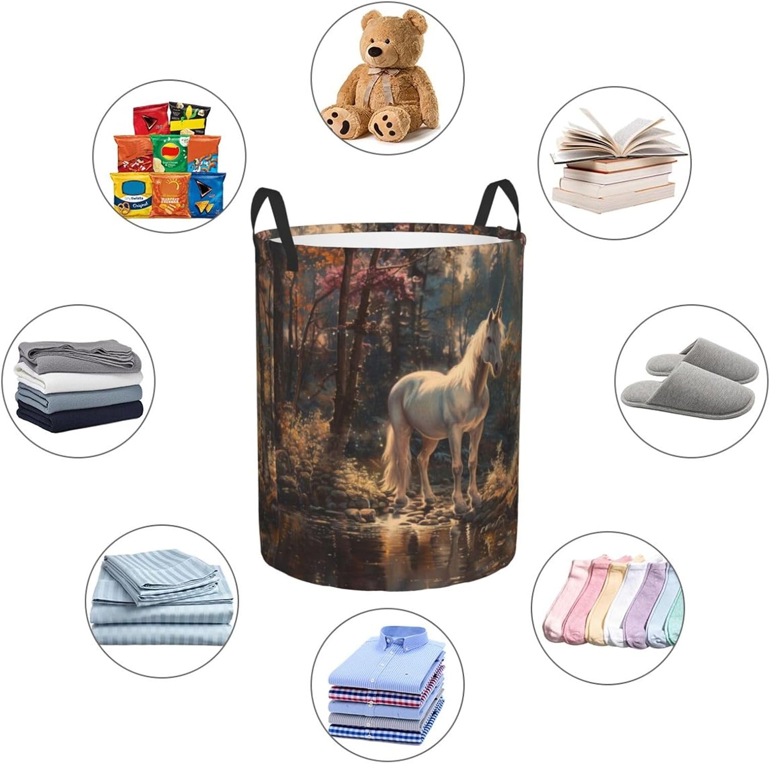 Unicorn Laundry Hamper