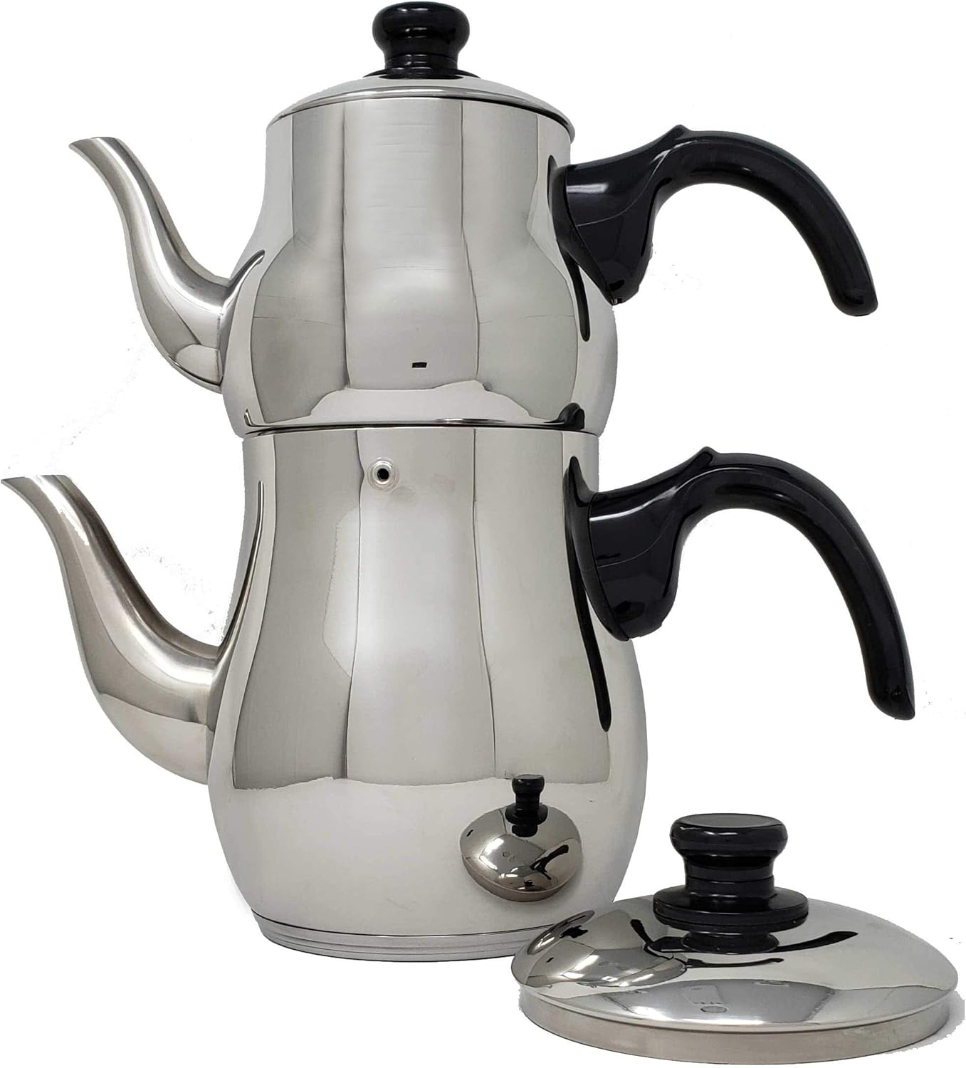 LavoHome Turkish Double Tea Kettle 11L