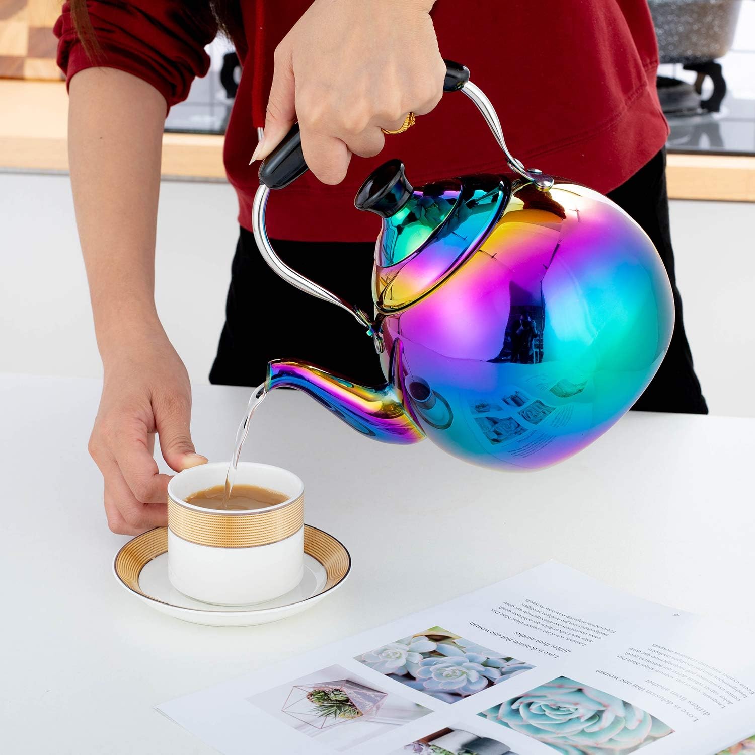 Stylish Durable Whistling Tea Kettle
