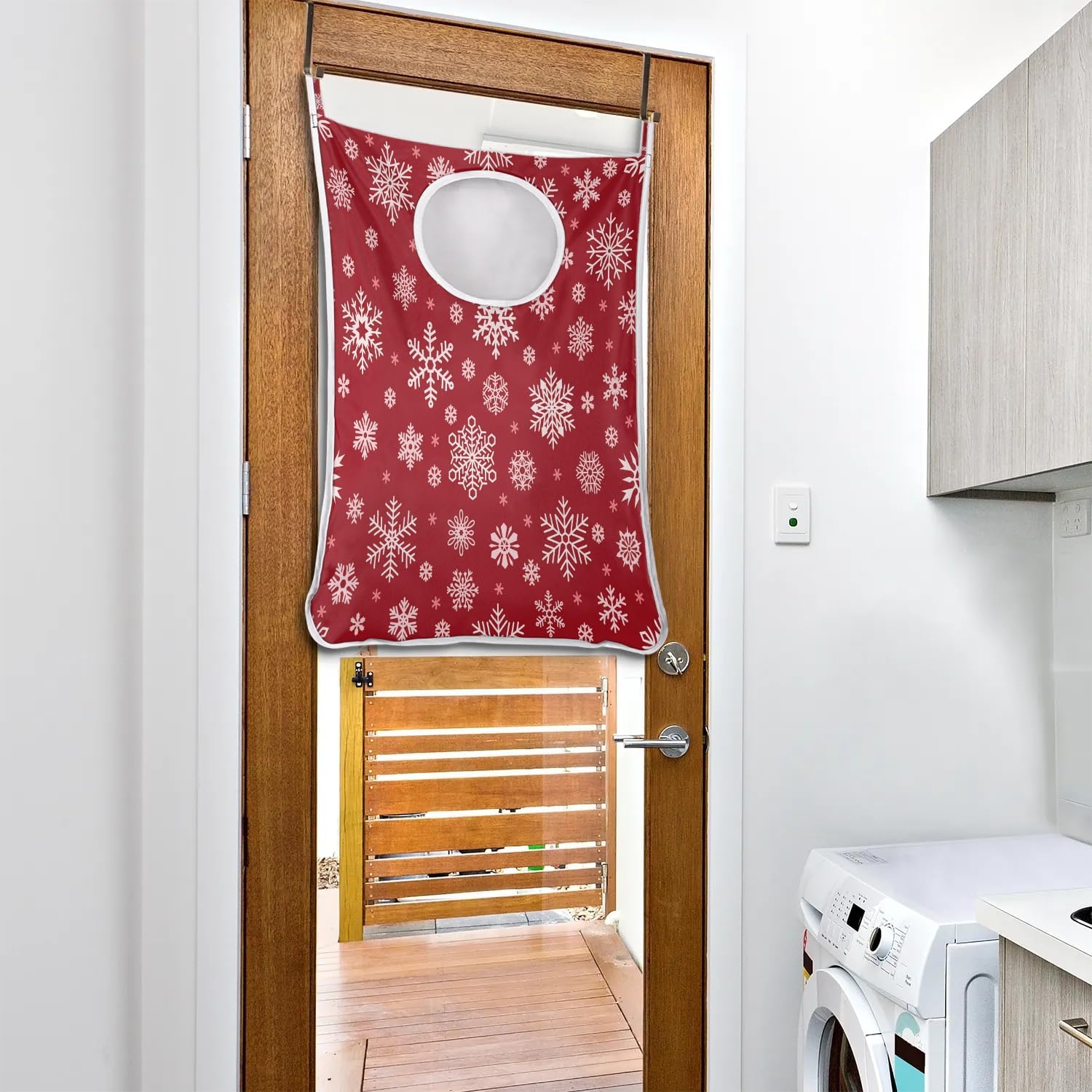 Rustic Wall Hanging Laundry Hamper