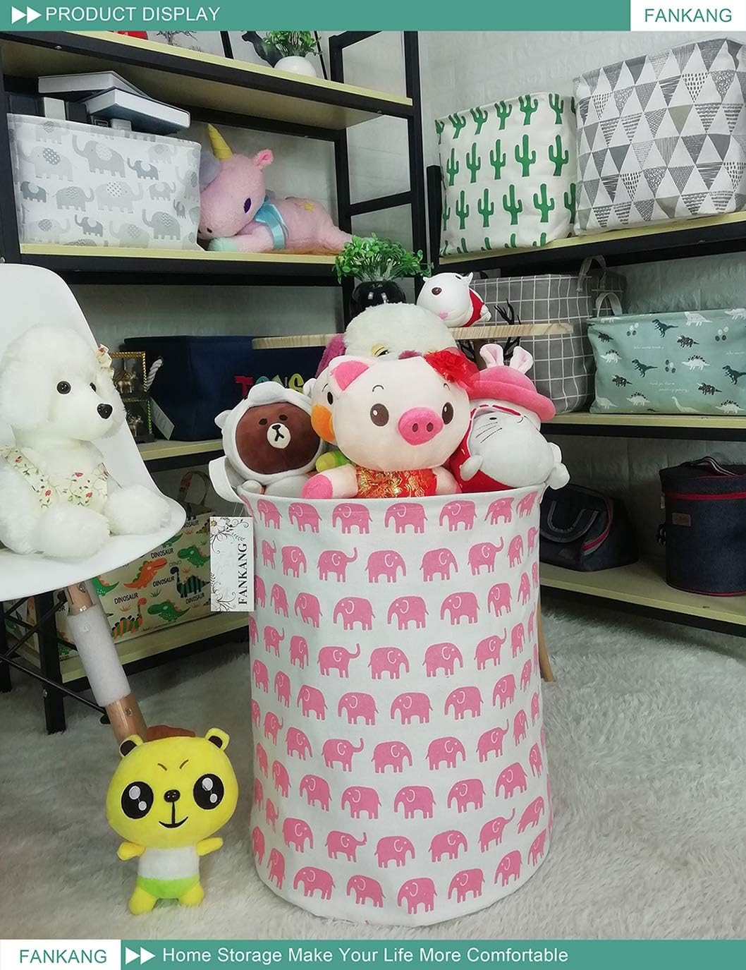 FANKANG Small Storage Basket 197 x 157 45cm x 40cm