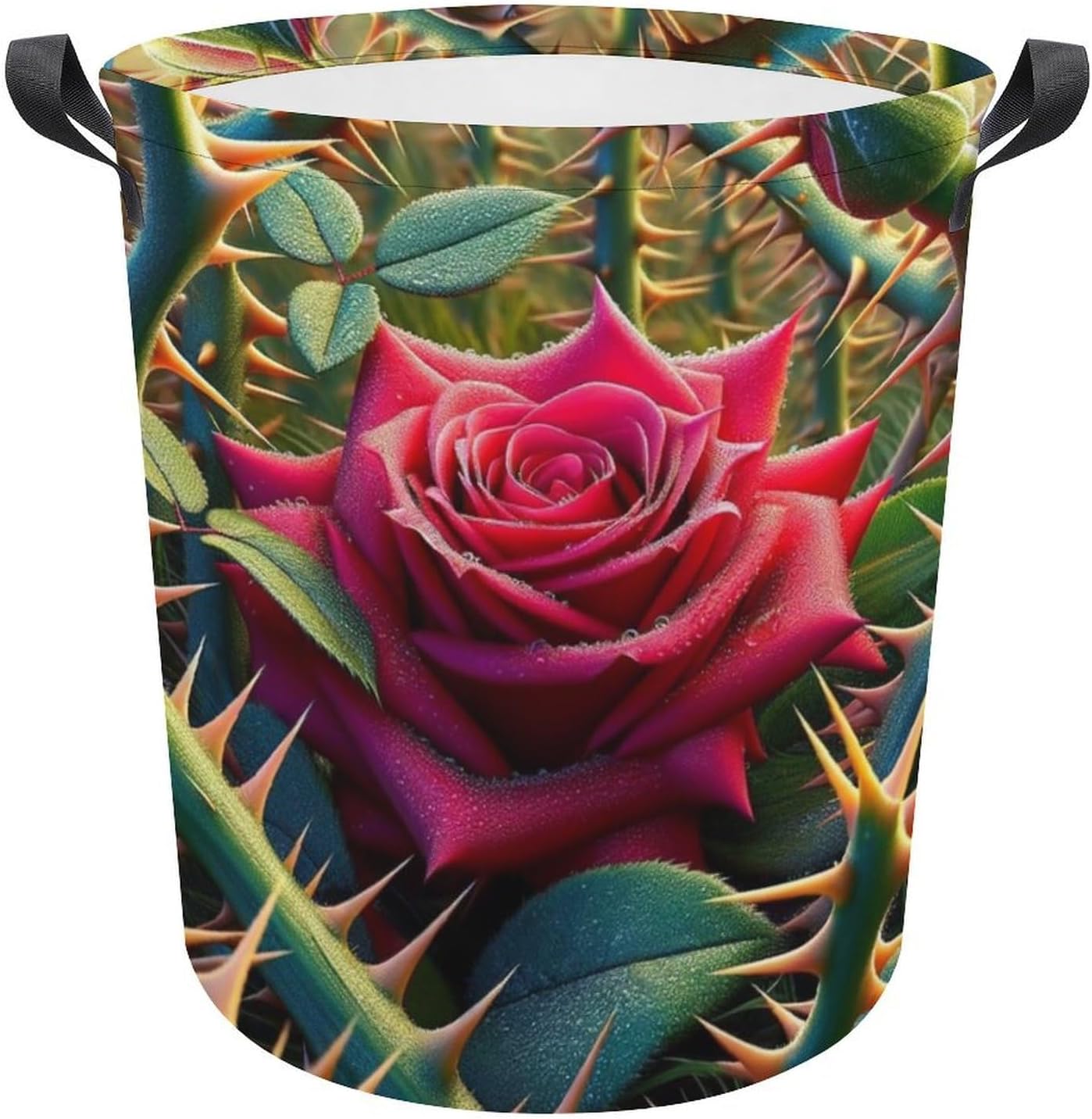 Rose Among Thorns Multi-Functional Laundry Hamper