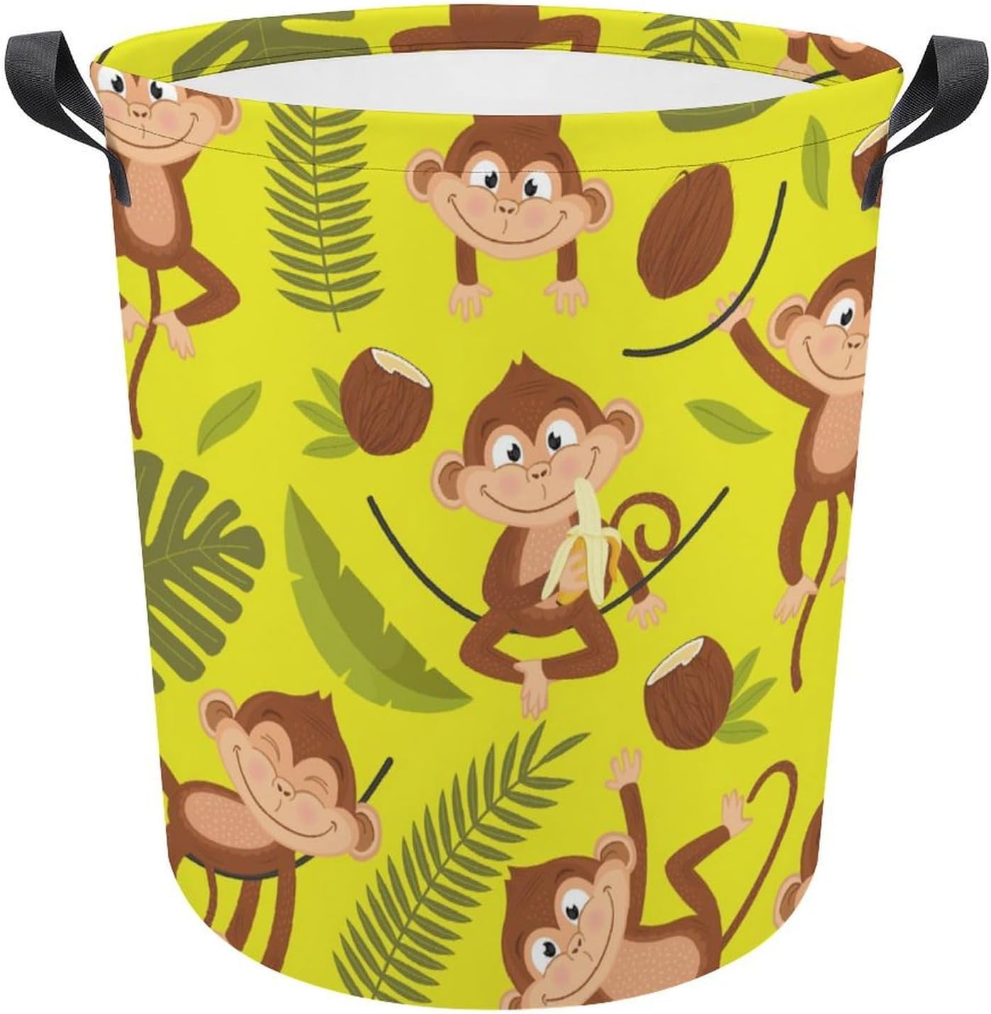 Chic Monkey Palm Tree Storage Basket Waterproof 173x138 Capacity