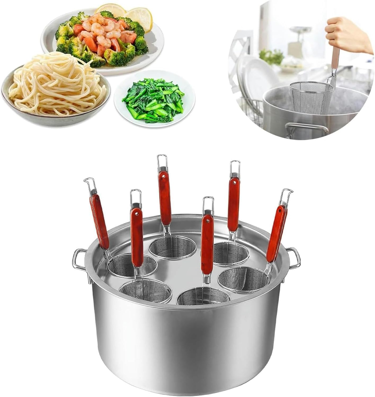 Top-Priced Multi-Purpose Pasta Pot Set for Home Kitchen Use
