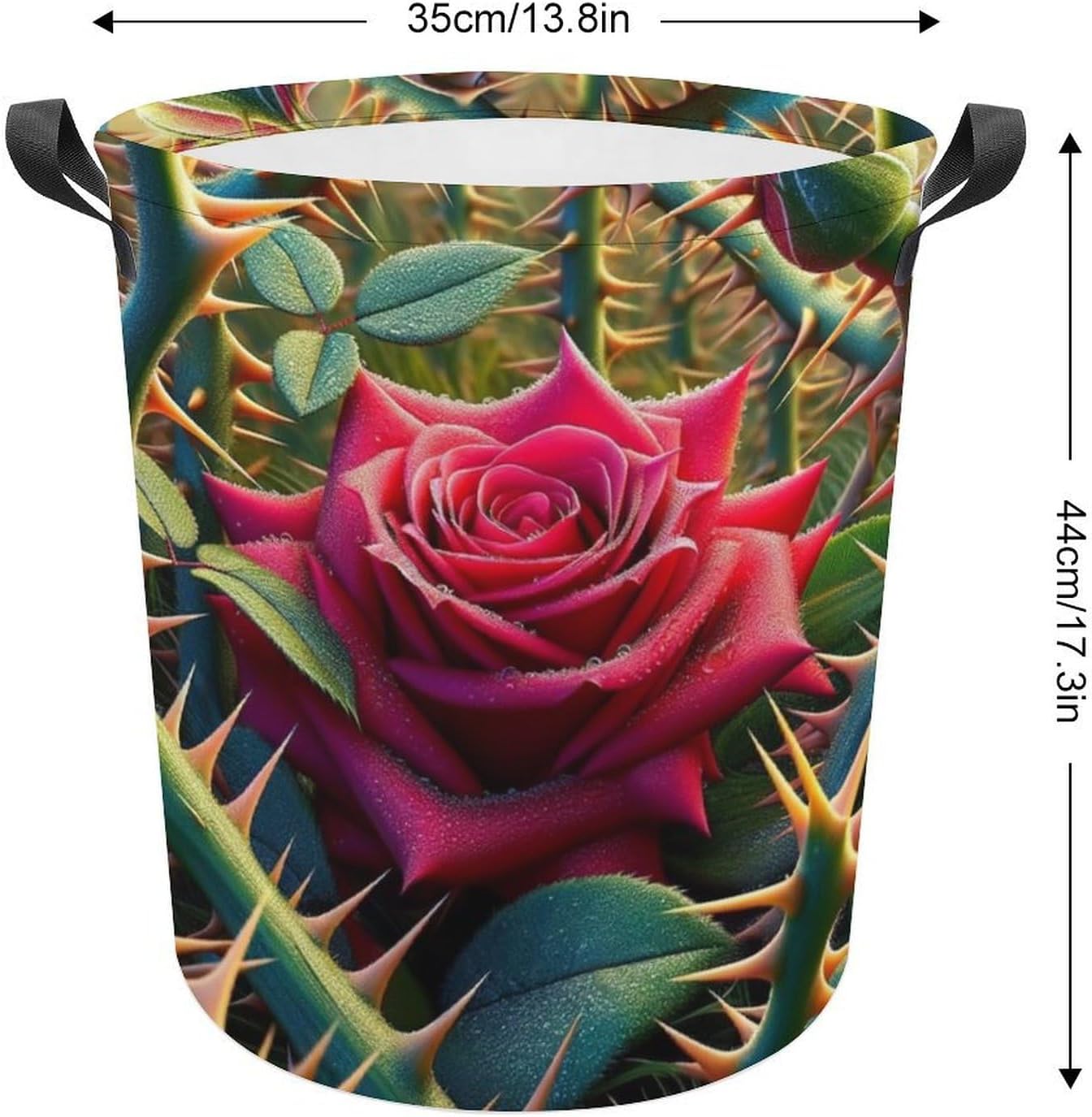 Rose Among Thorns Multi-Functional Laundry Hamper