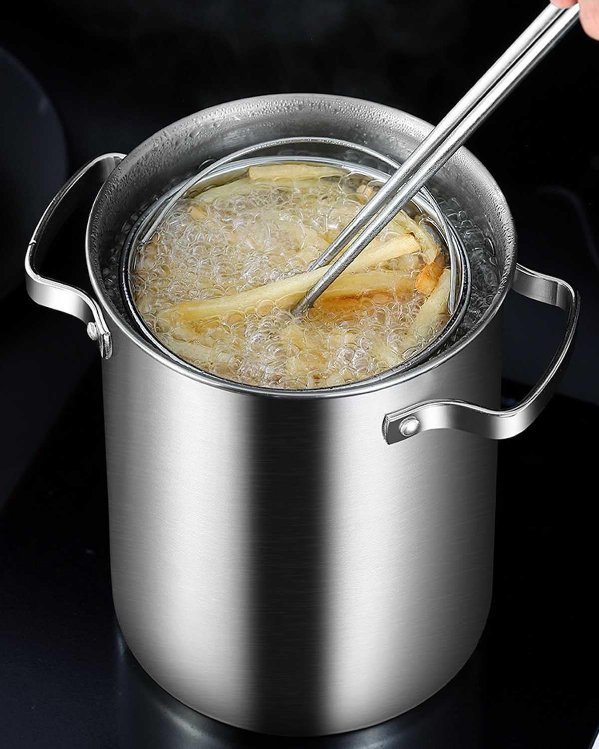 UNbit Pasta Pots Asparagus Steamer Pot 5L 304 Stainless Steel