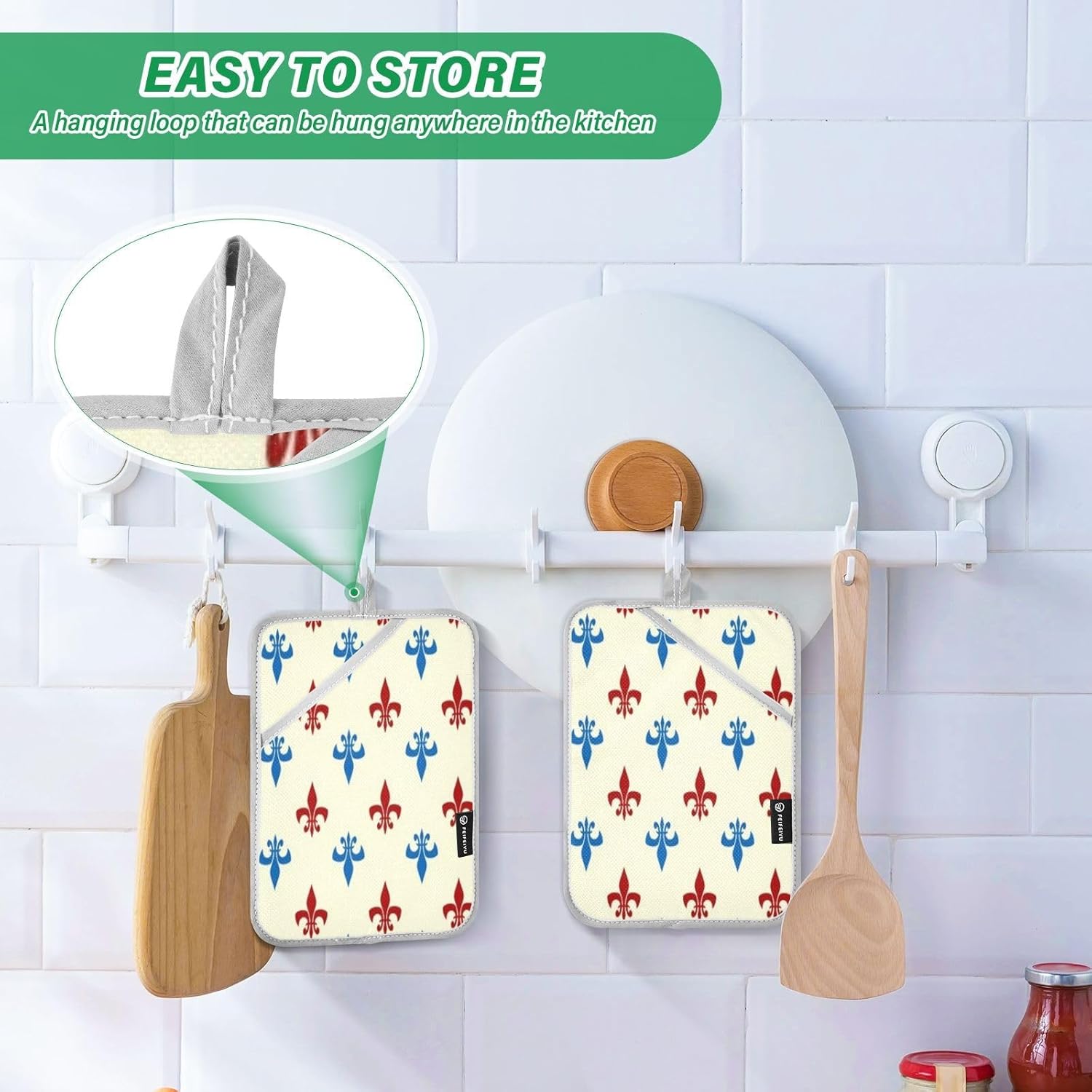 Heat Resistant Potholders Set