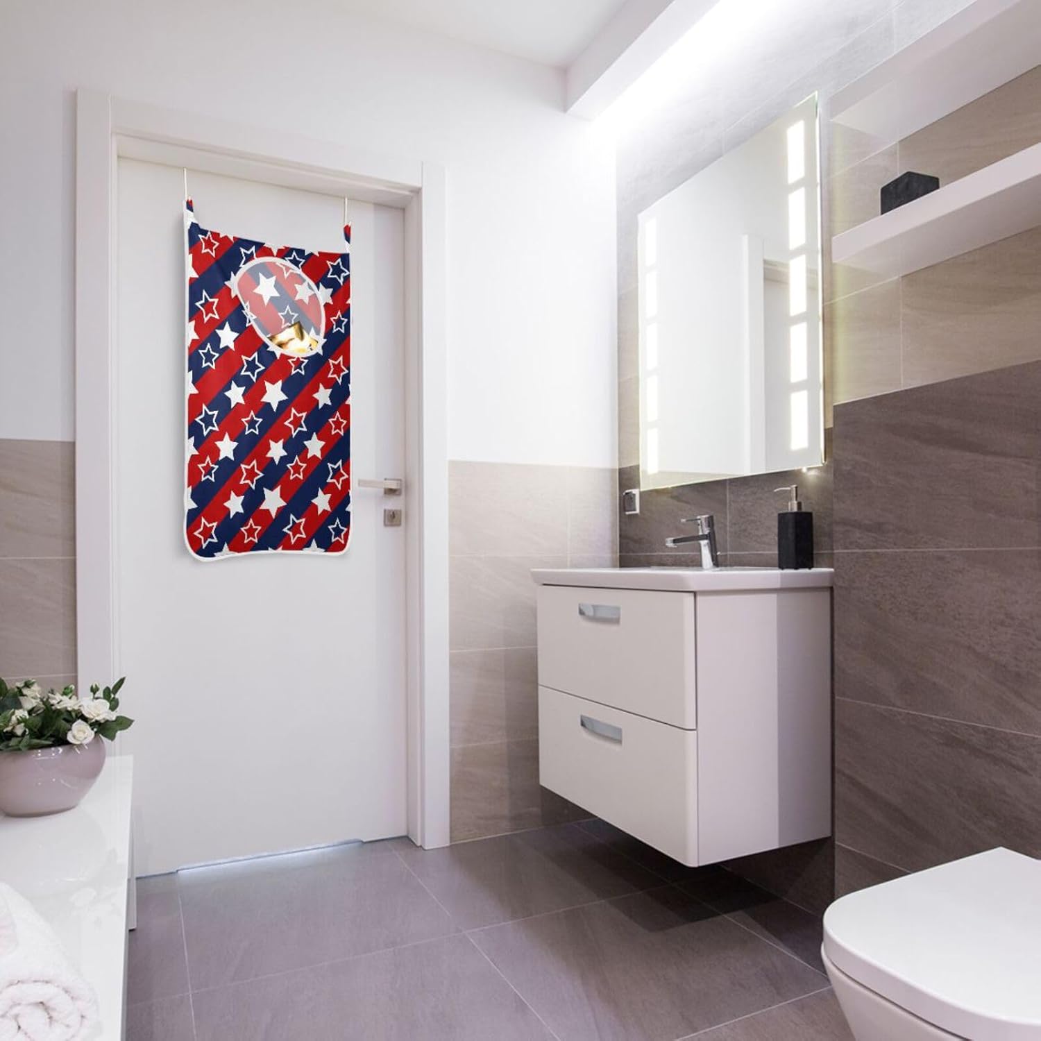 Tatenale Hanging Laundry Hamper Over Door