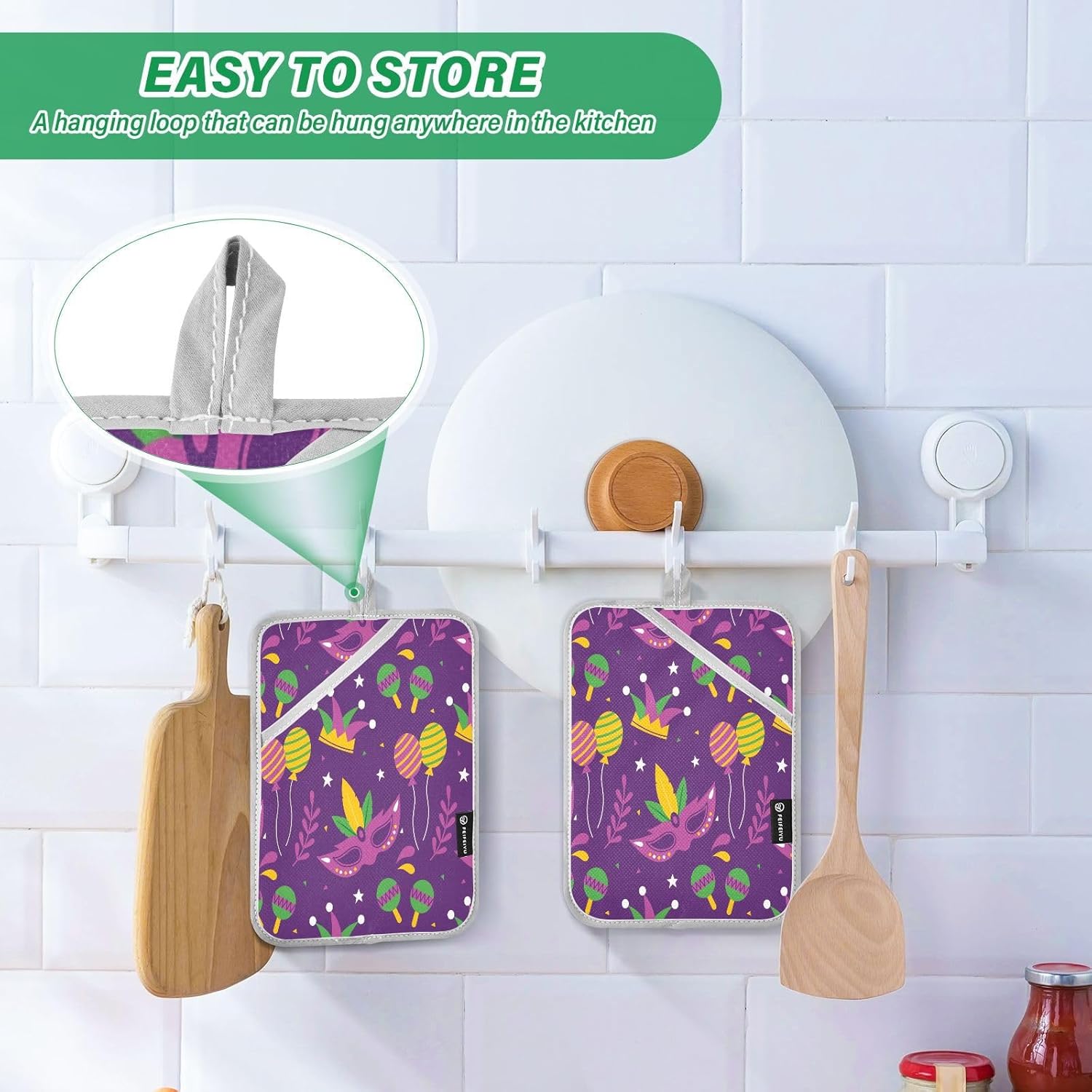 Perfect Heat-Resistant Potholder Set for Kinetic Activities