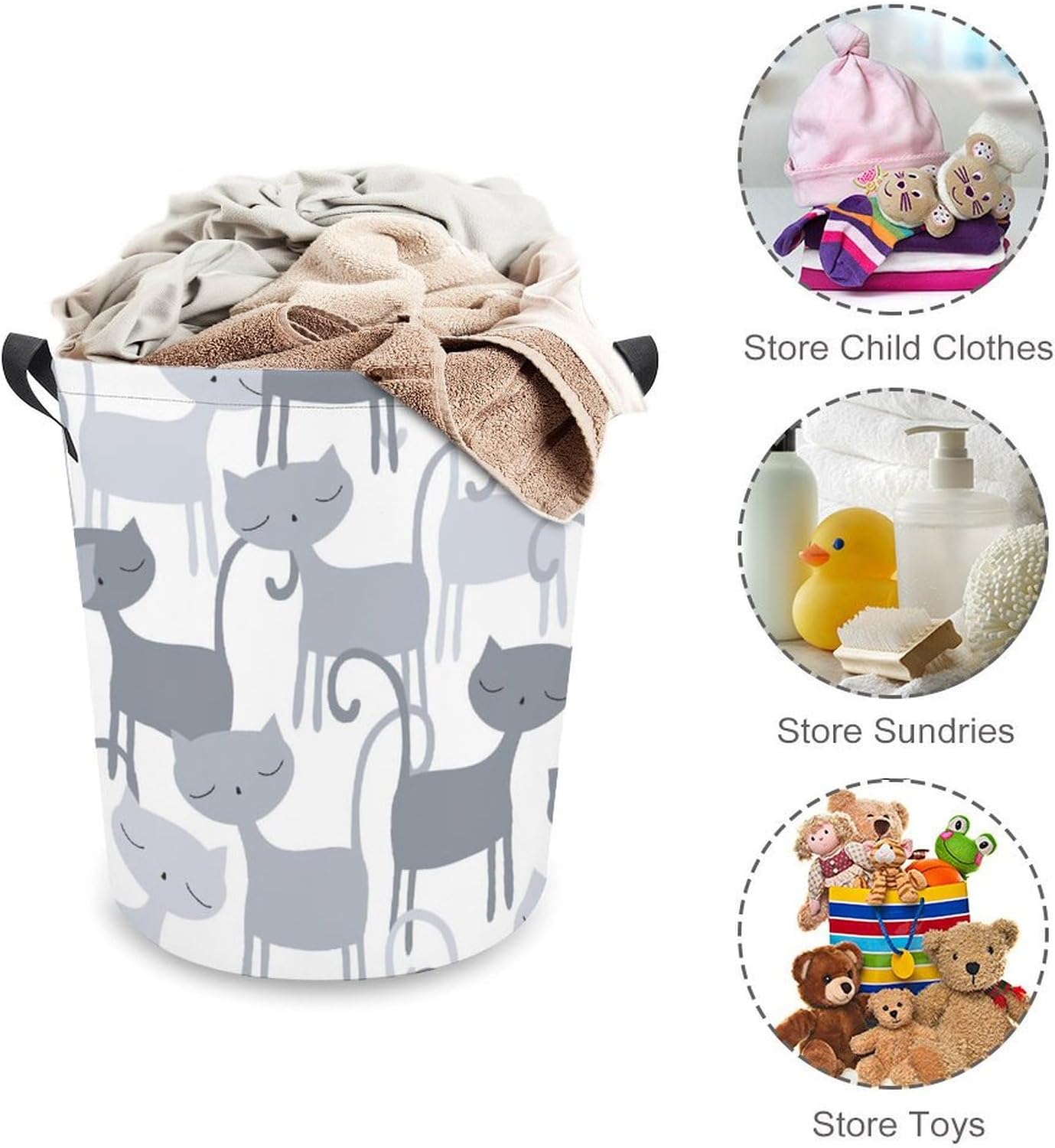 MEIKKO Cat Storage Basket