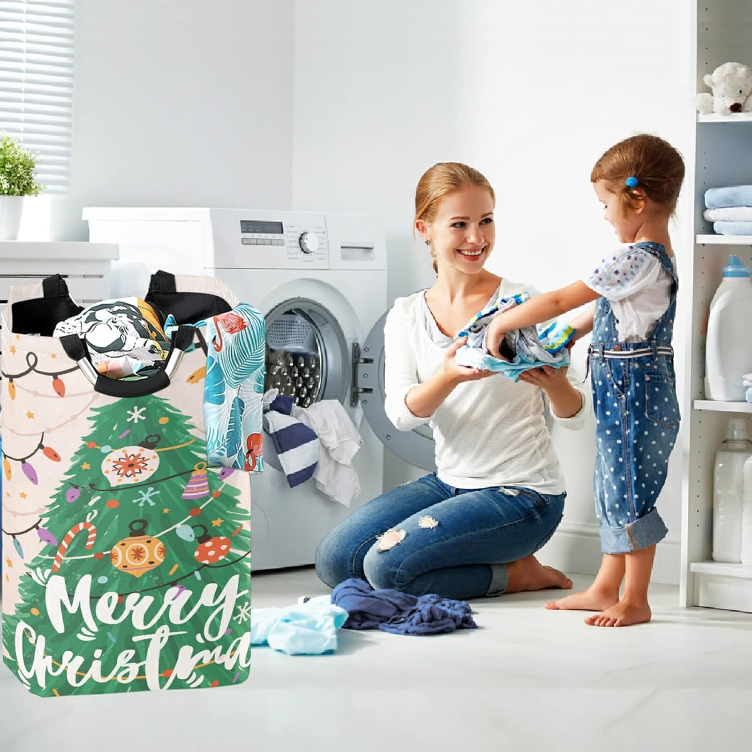 Visesunny Christmas Hamper Basket