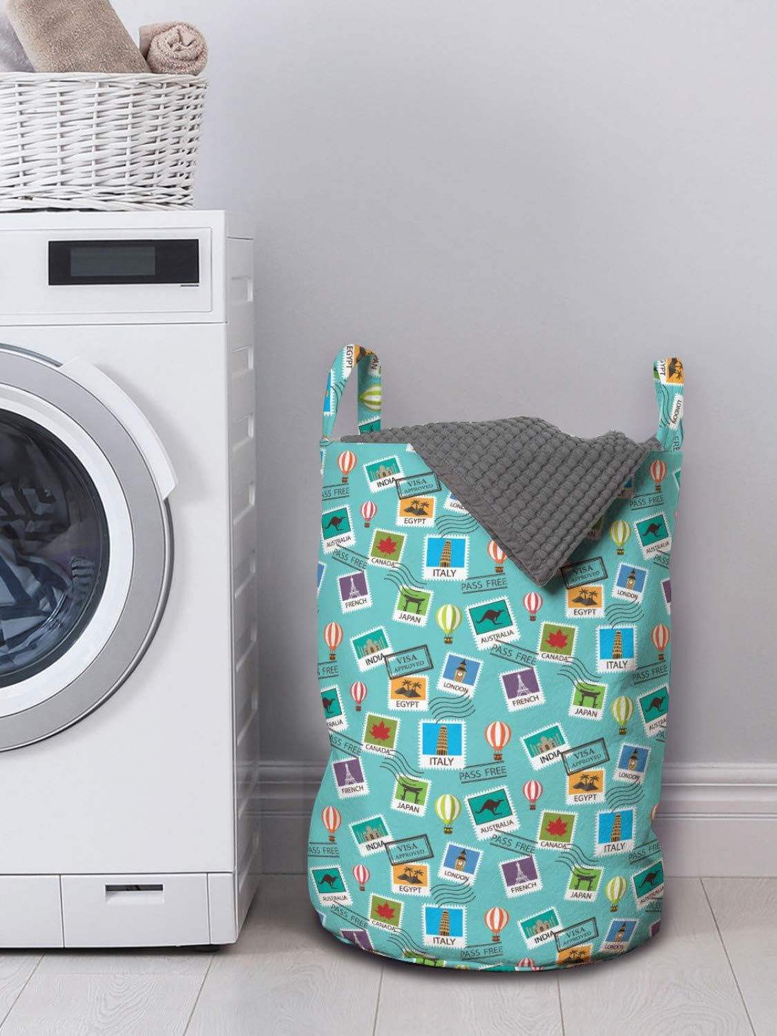 Adventure Cartoon Laundry Bag for Gamers