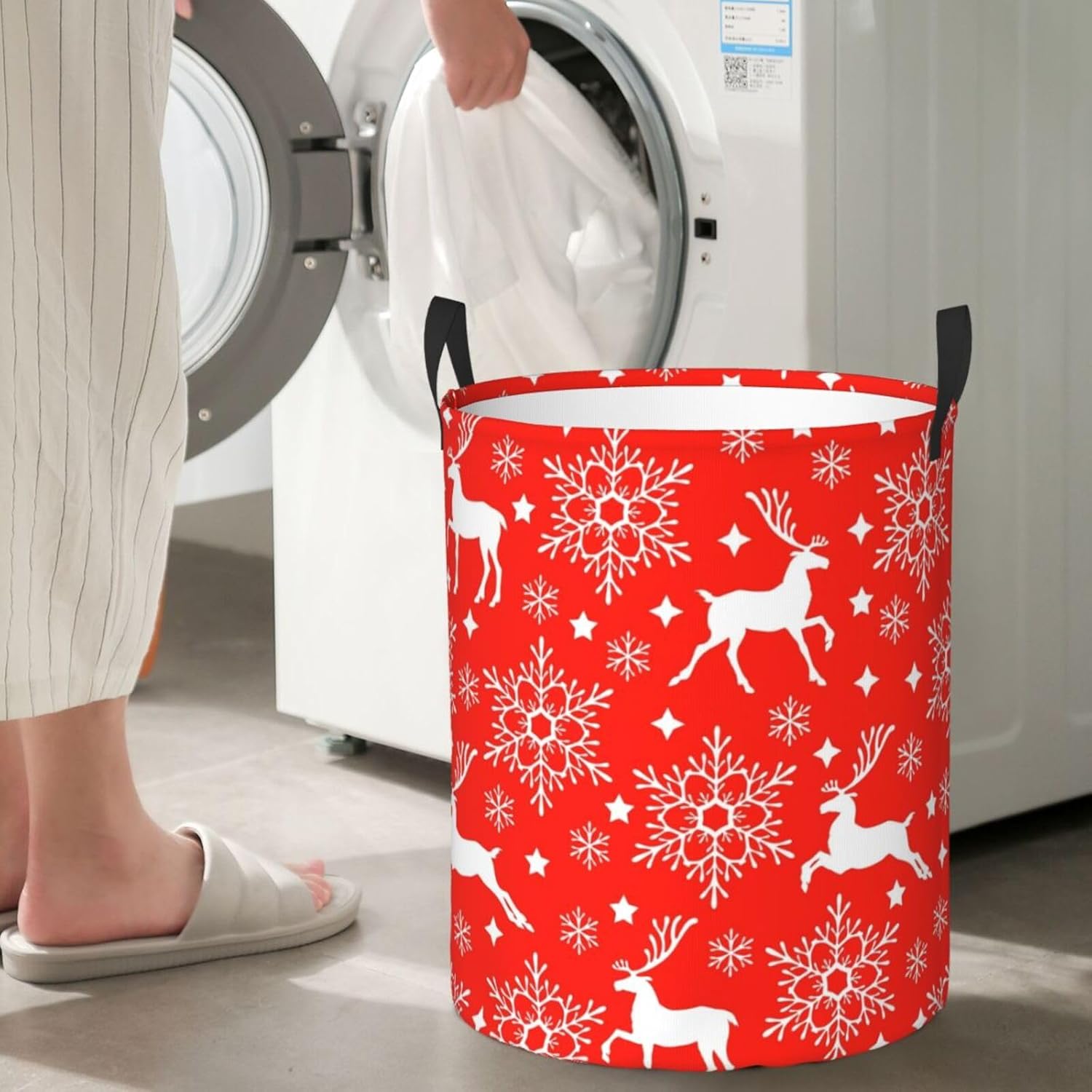 Perfect Christmas Laundry Hamper for Home Kitchen