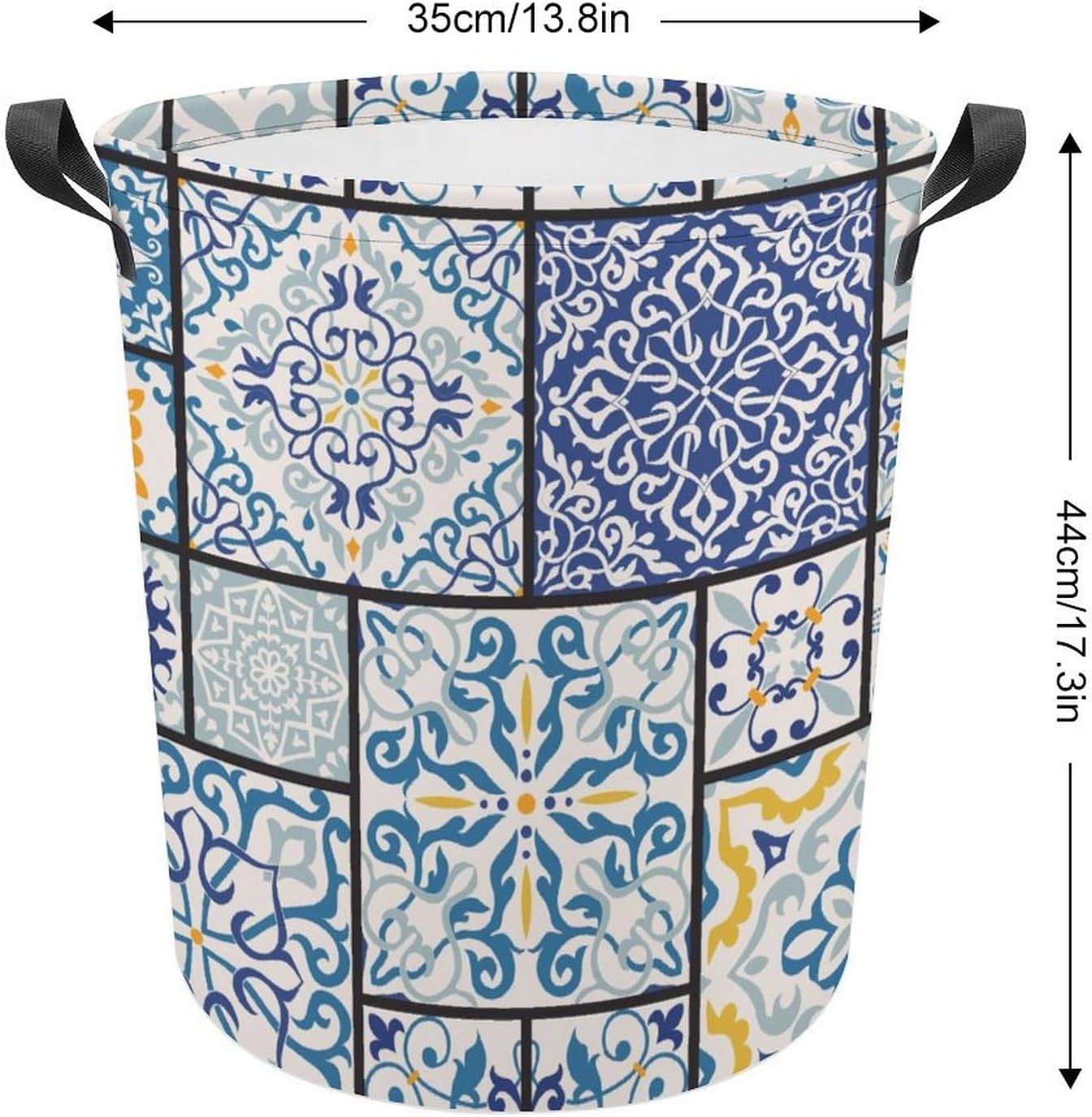 Durable Retro Laundry Hamper Waterproof Storage Solution for Home Travel