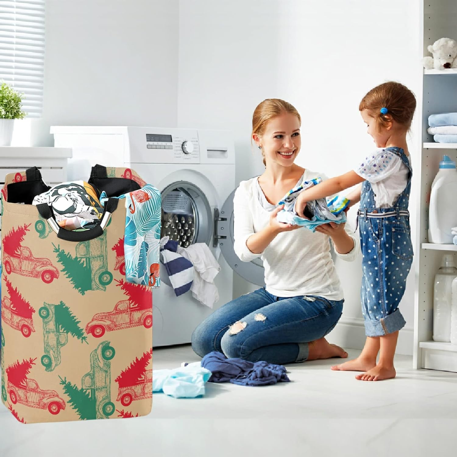 Visesunny Large Capacity Laundry Hamper Basket