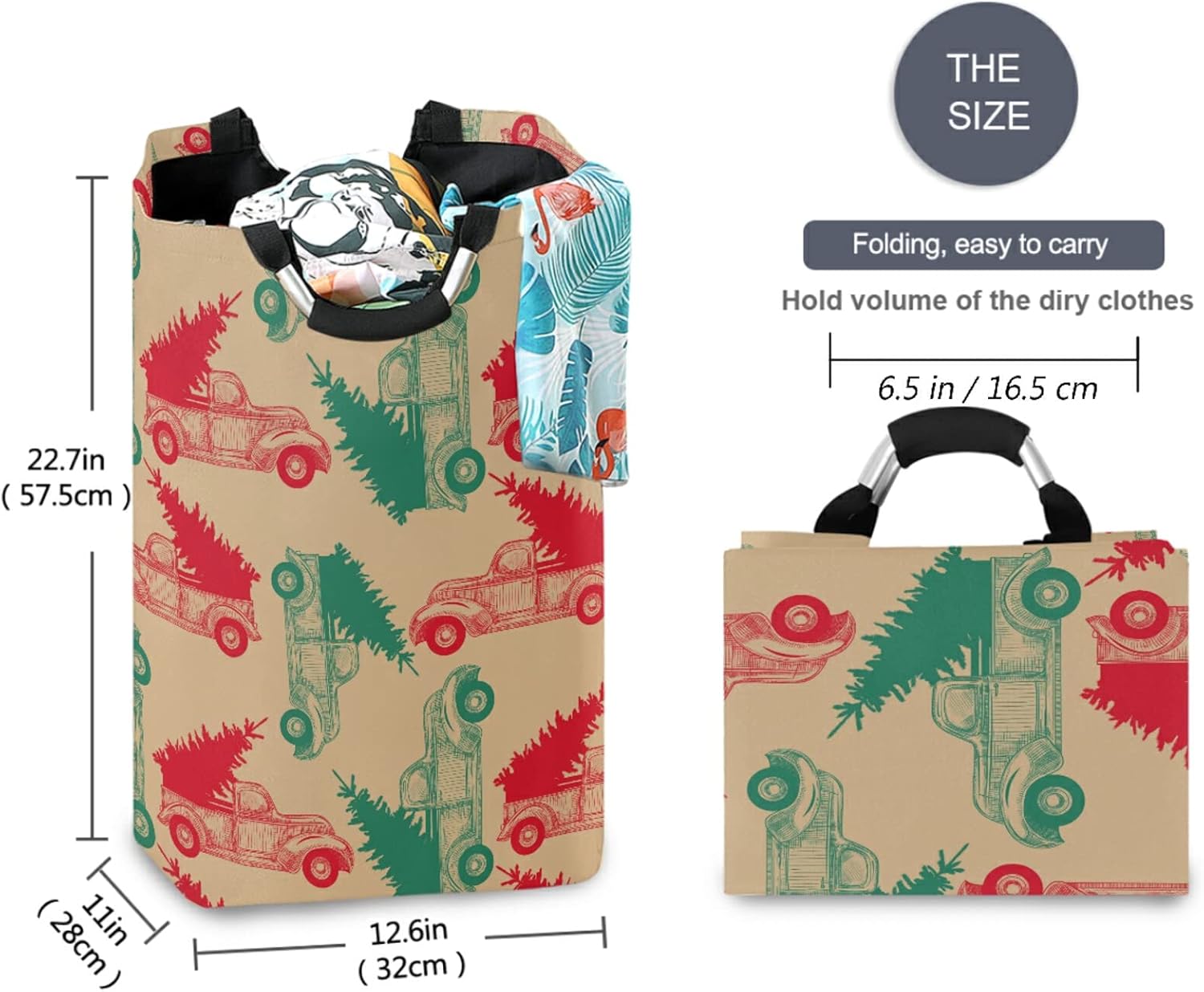 Visesunny Large Capacity Laundry Hamper Basket