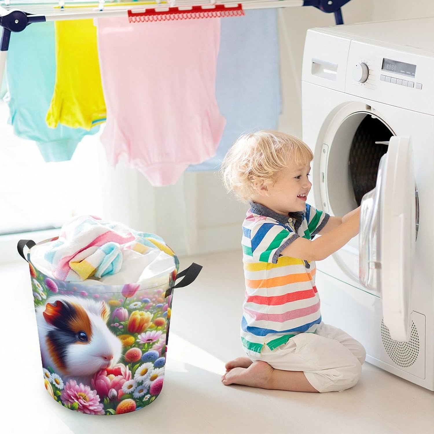 Meiko Guinea Pig Cute Laundry Hamper