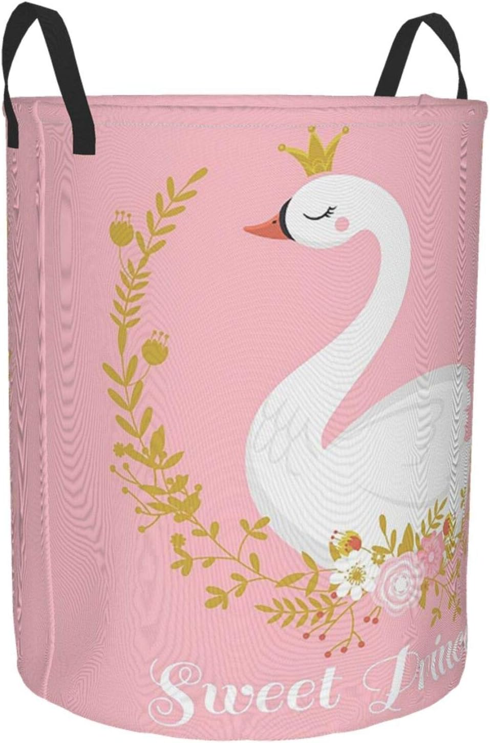 KiuLoam Cute Swan Princess Laundry Baskets