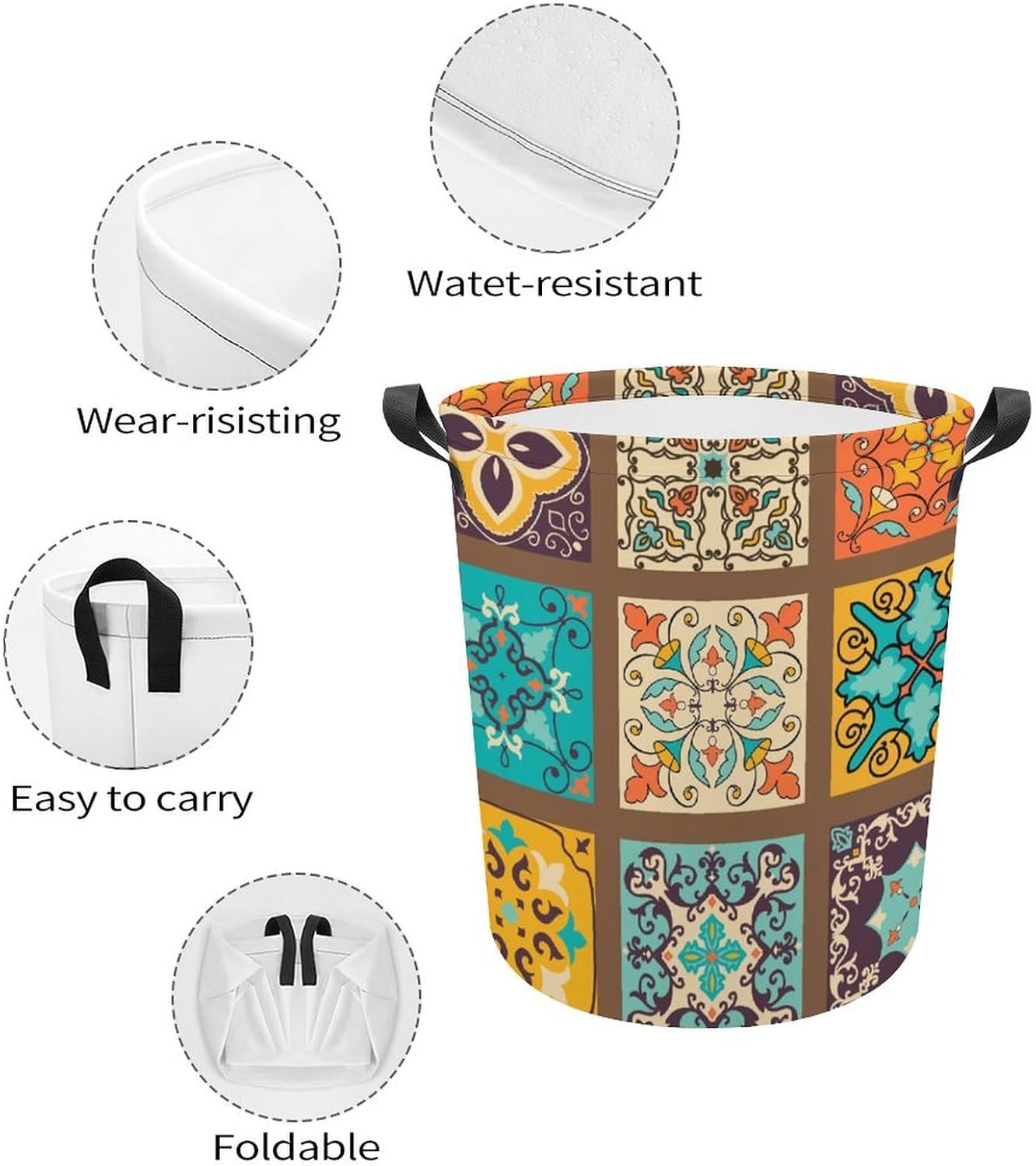 Collapsible Laundry Hamper for Families