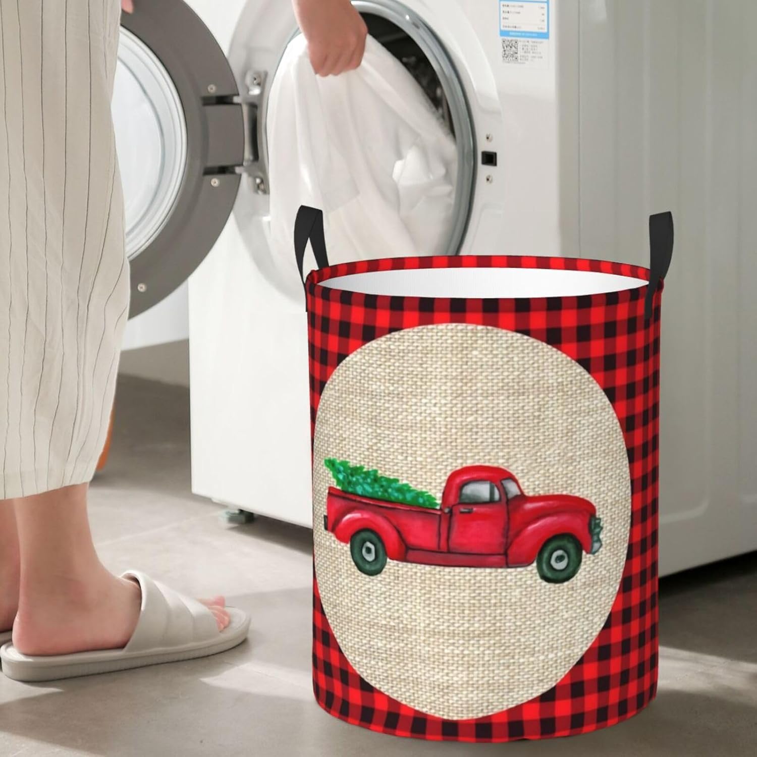 WFTTFOU Christmas GiftoucherCollapsible Laundry Basket