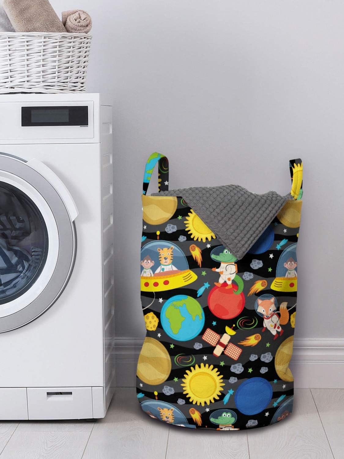 Ambesonne Outer Space Laundry Bag