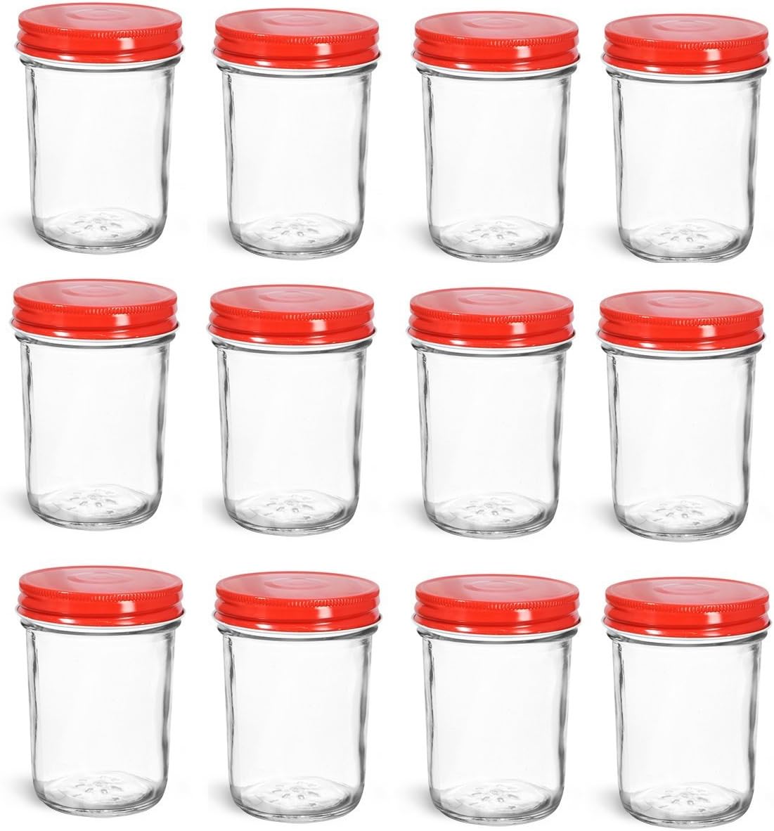 Nakpunar 12-Piece Mason Jars
