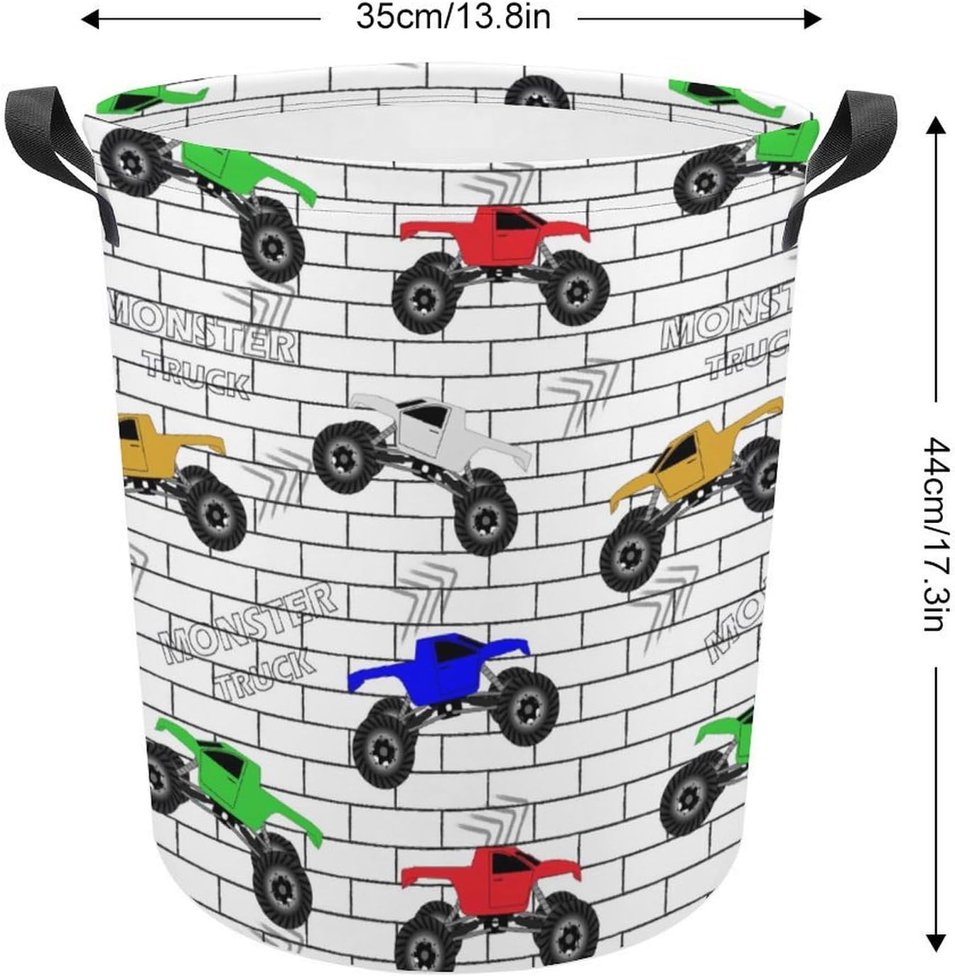 MEIKKO Multi-Color Monster Track Clothes Hamper
