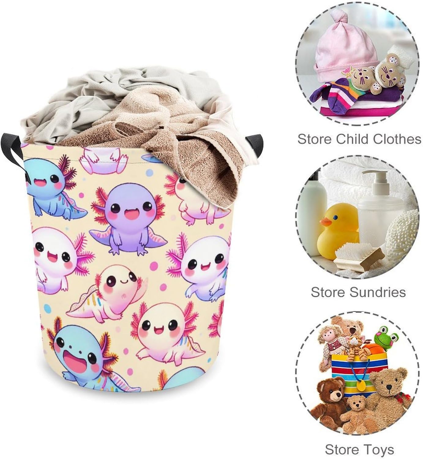 Cartoon Animal Laundry Hamper
