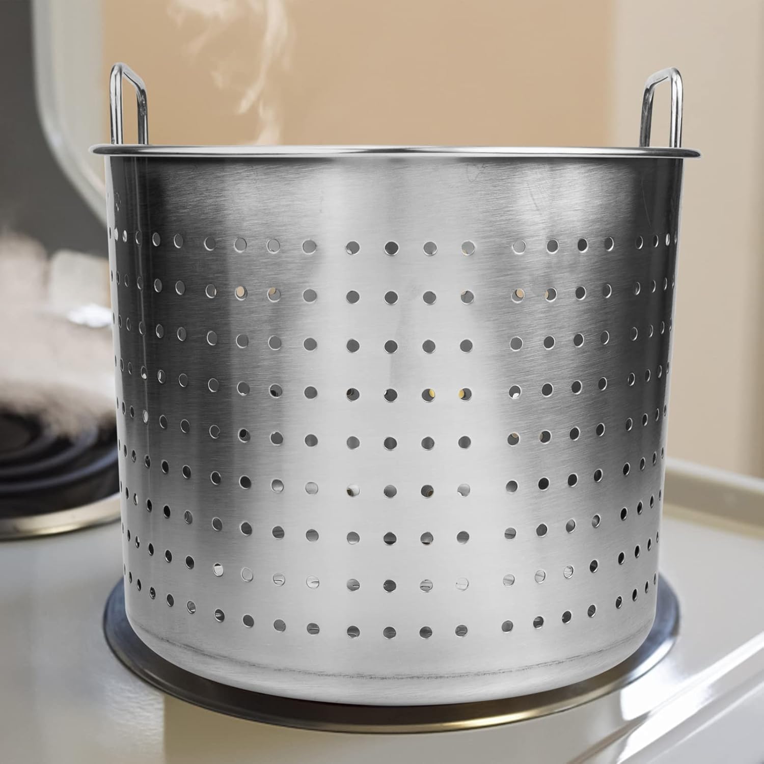 Kichvoe Stainless Steel Steam Basket
