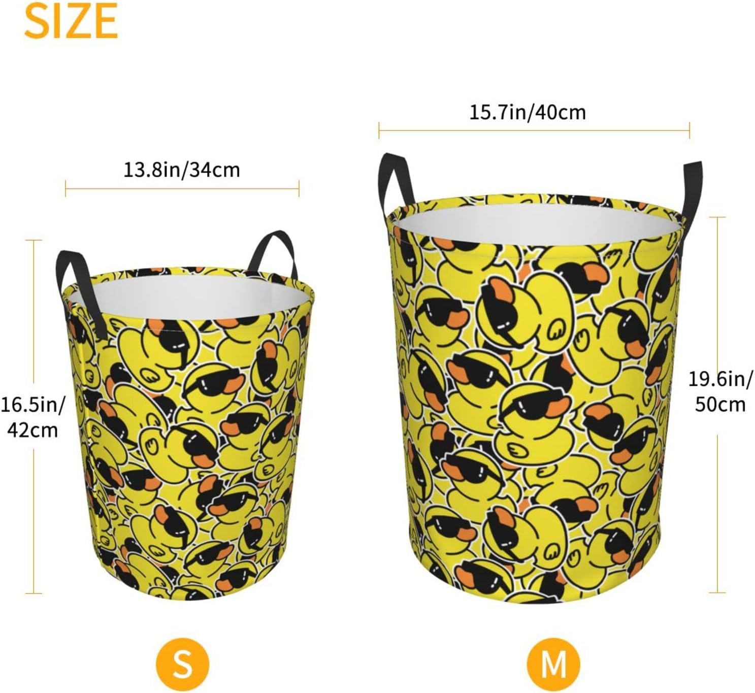 Shorty 38L Storage Hamper for Nursery Cute Round Organizer Bin