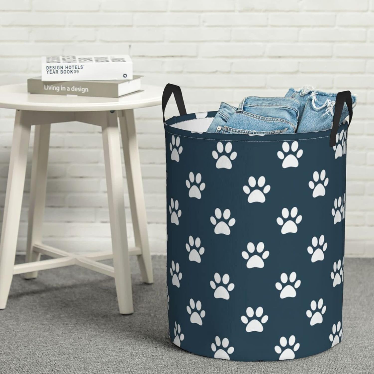 Collapsible Laundry Hamper with Handles for Pets Durable Waterproof
