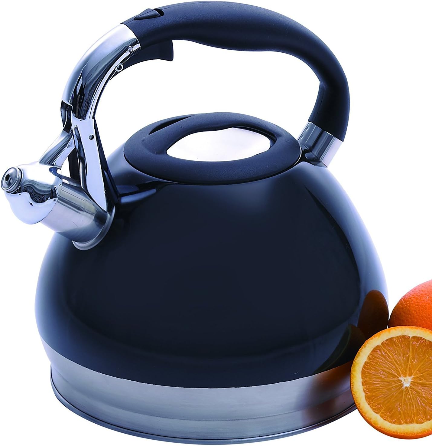 Creative Home Triumph Stainless Steel Whistling Tea Kettle