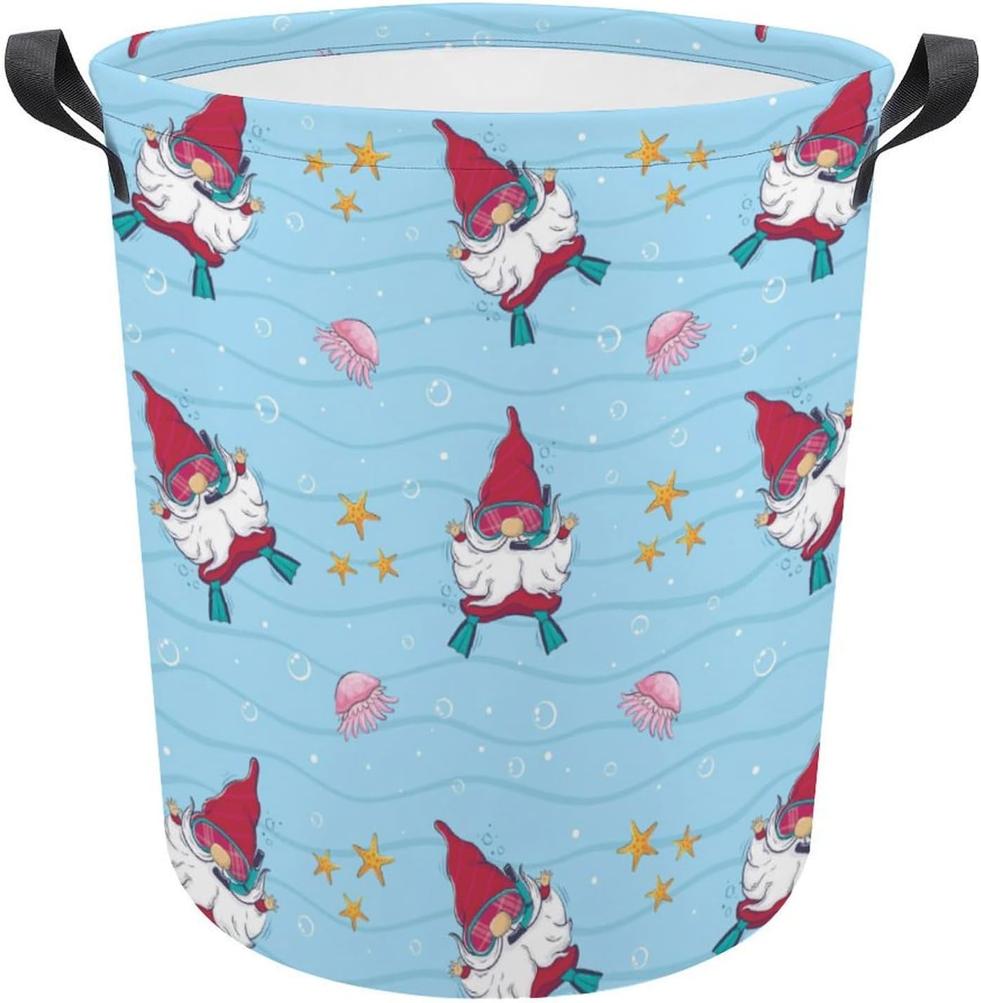Cartoon Diving Laundry Basket