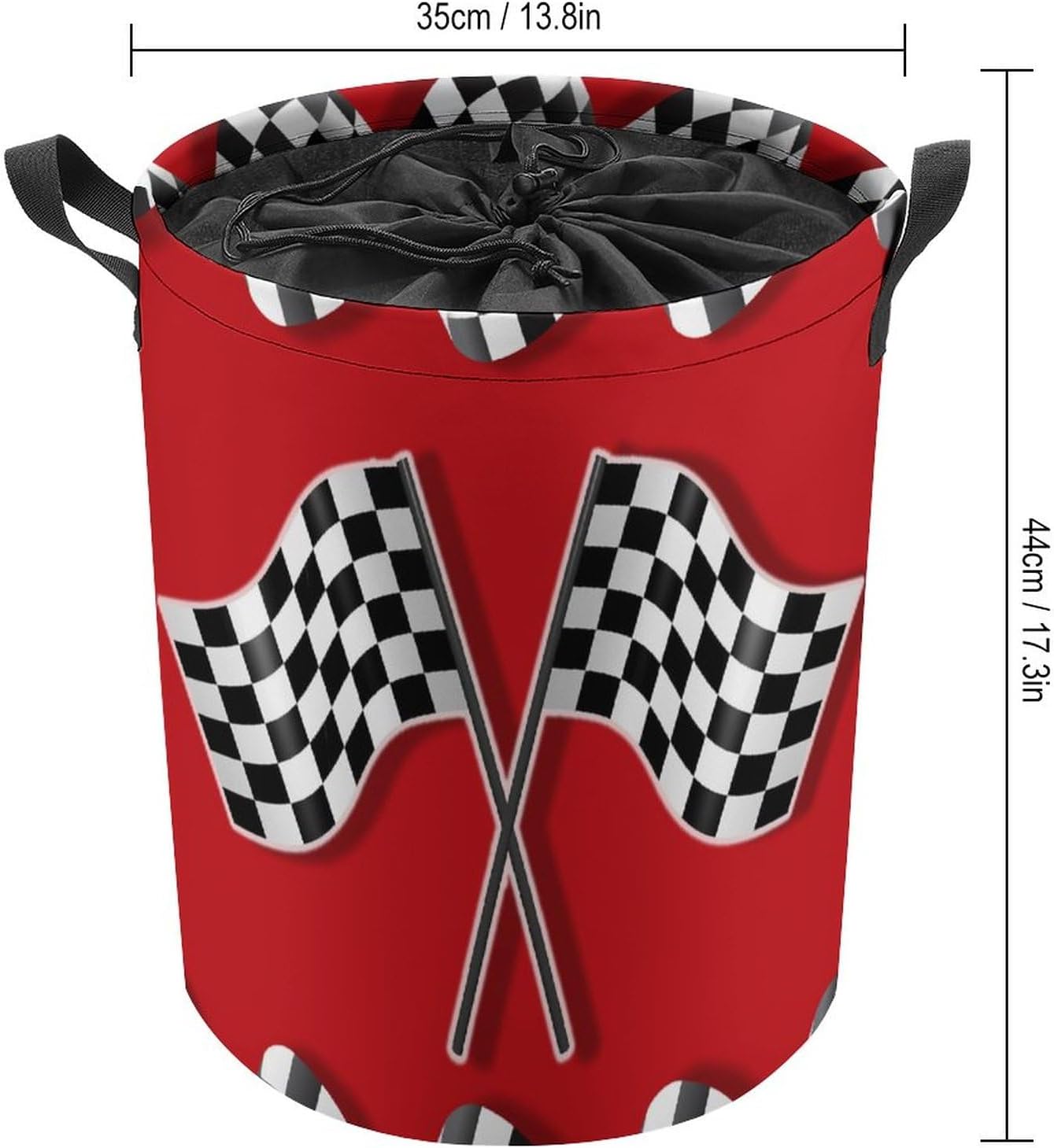Race Car Racing Foldable Laundry Basket