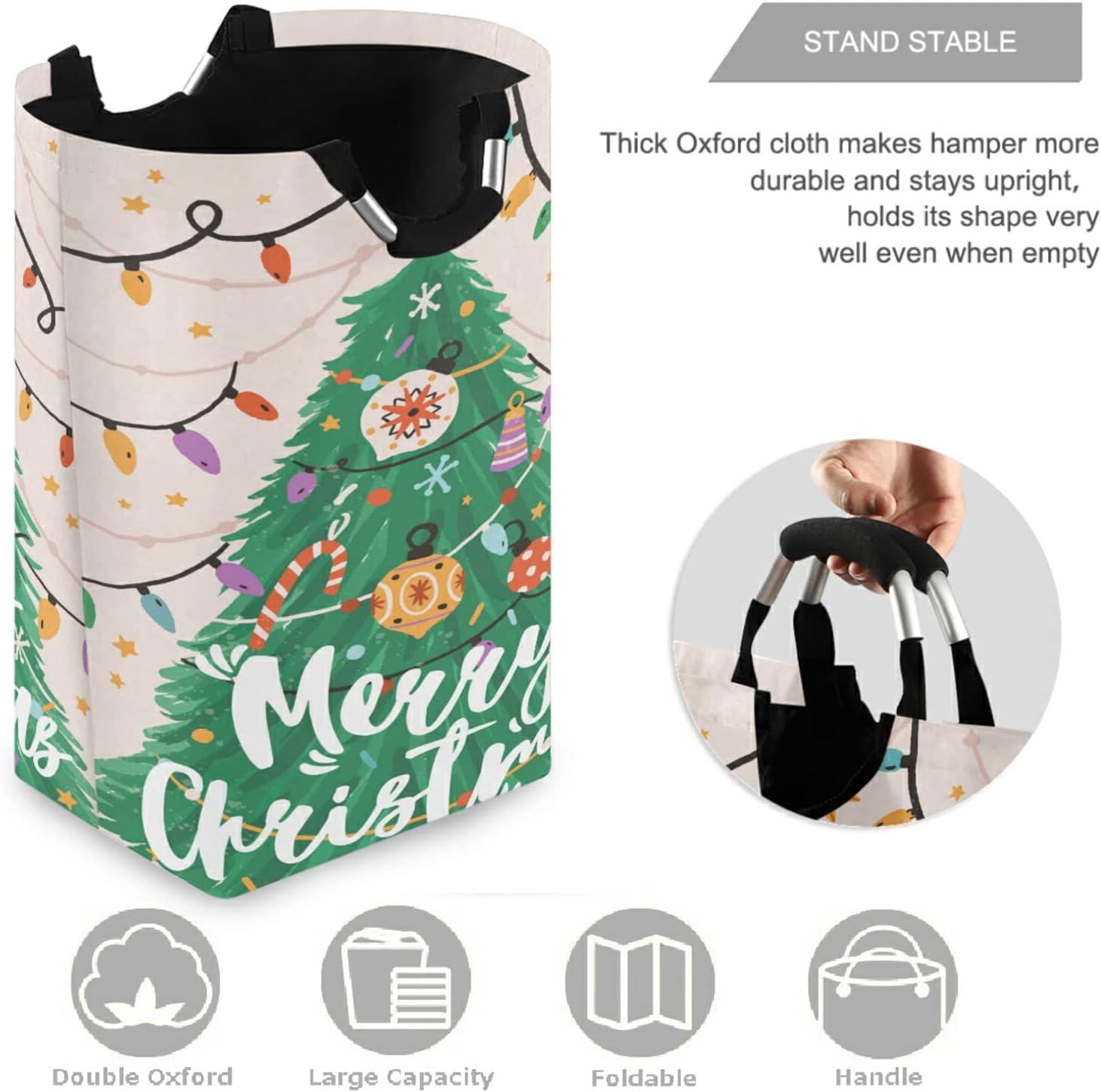 Visesunny Christmas Hamper Basket