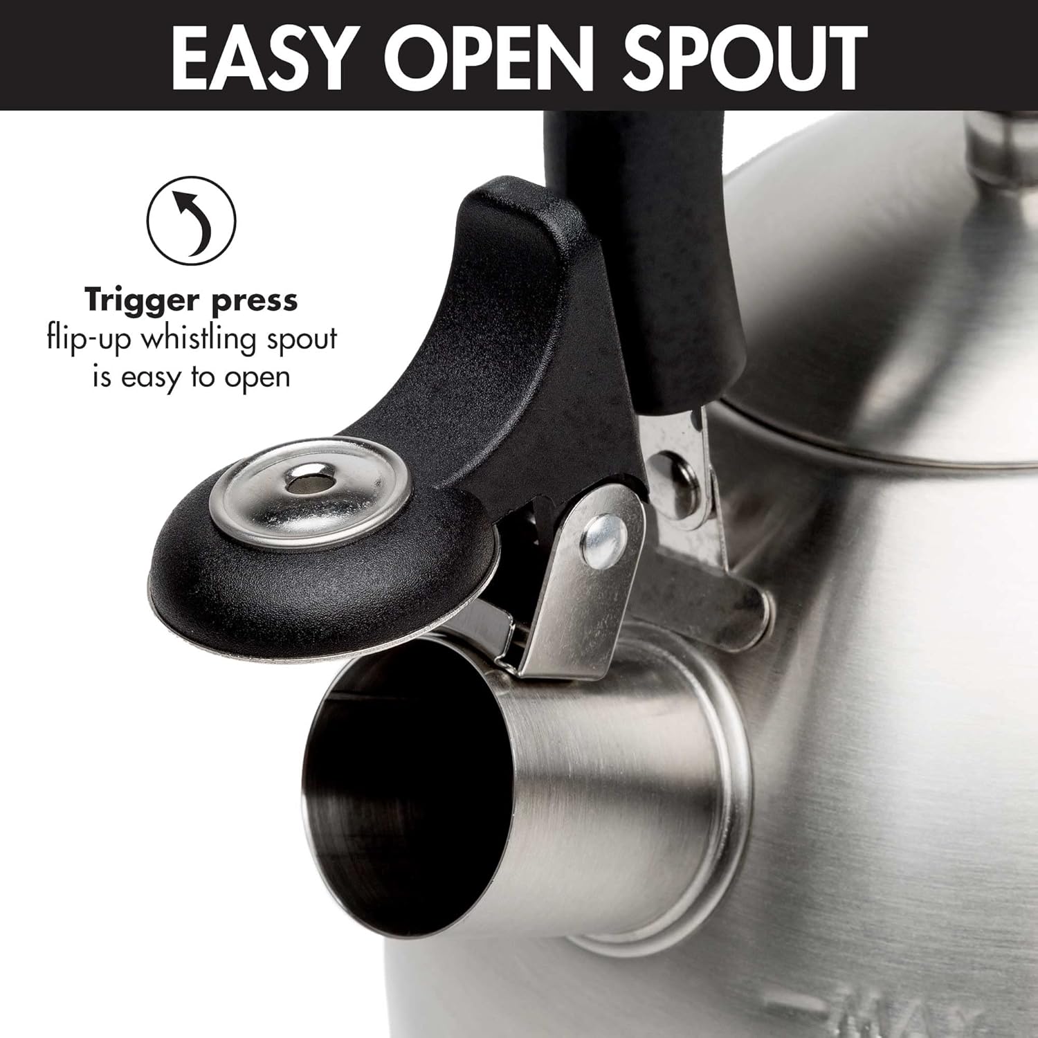 The Beloved 15-Quart Primula Stewart Whistling Kettle