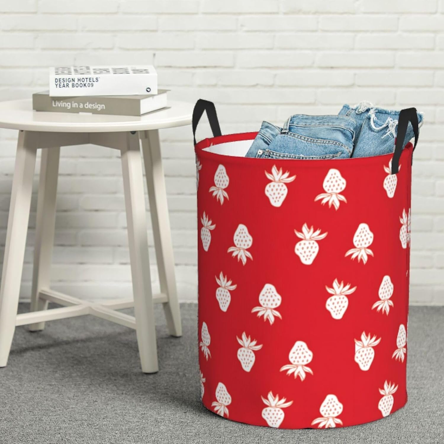 Eco-Friendly Foldable Laundry Hamper with Handles for Compact Storage