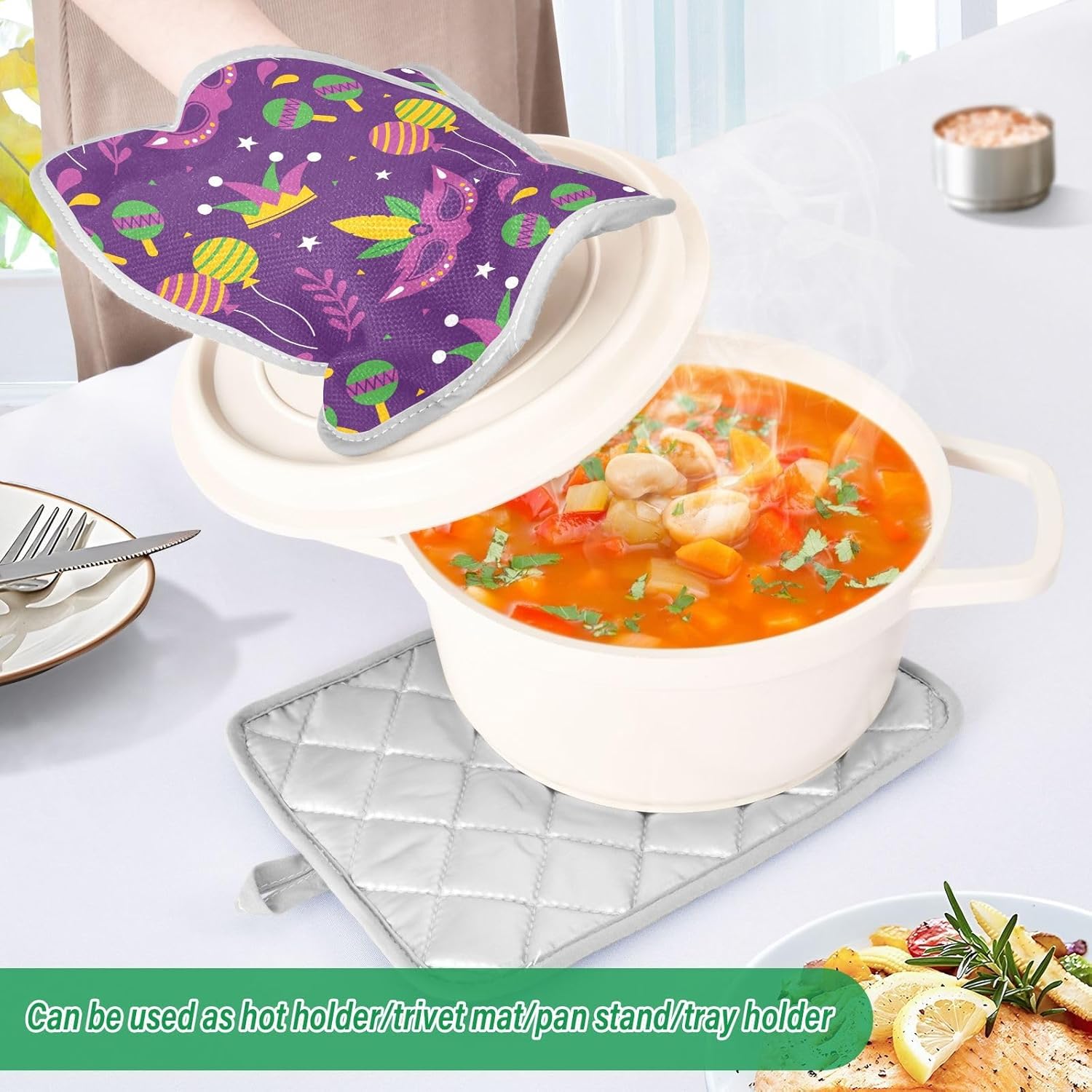 Perfect Heat-Resistant Potholder Set for Kinetic Activities