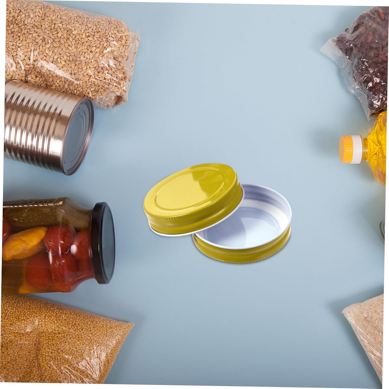 PrettyZoom 12-Piece Mason Jar Lids Protecting Your Jars