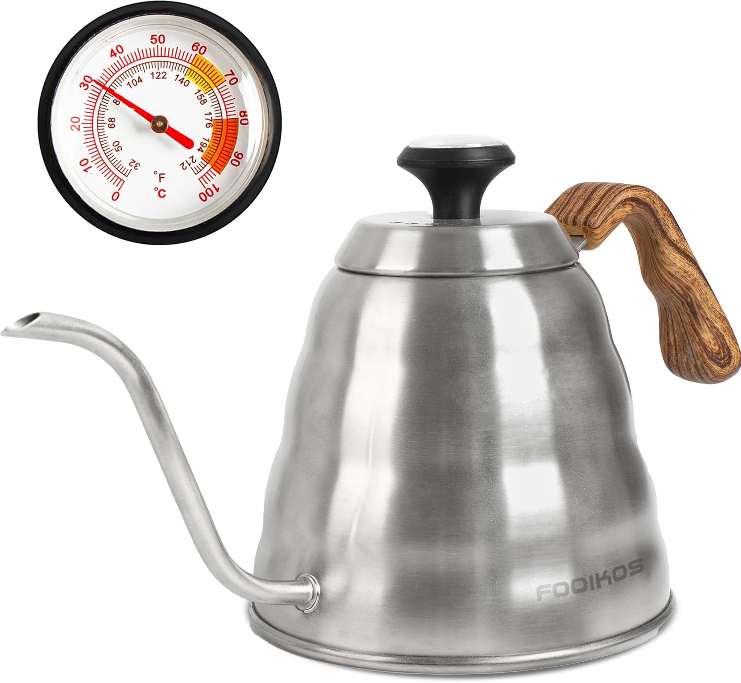 Gooseneck Kettle with Thermometer