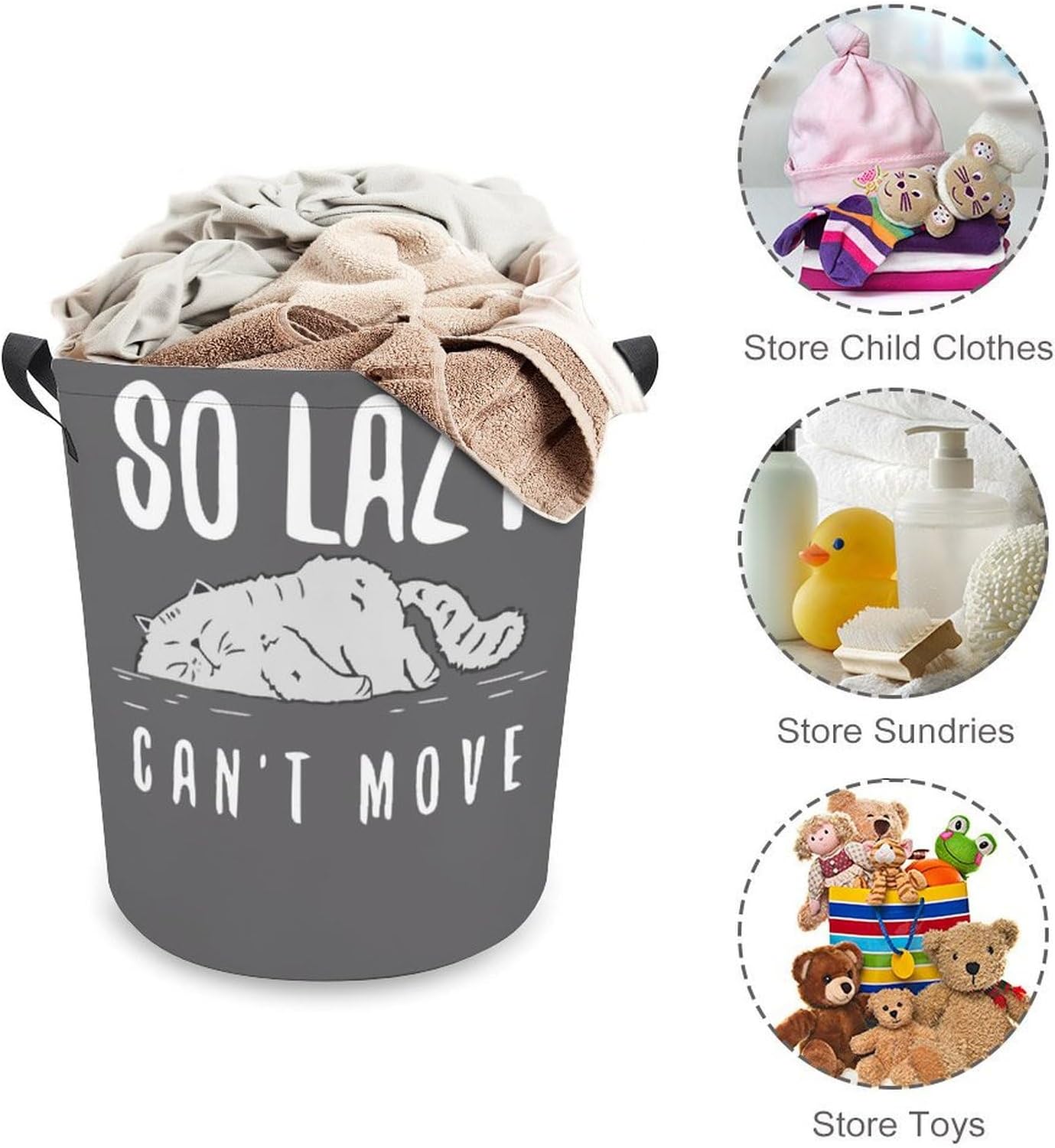 Cat Kitten Laundry Hamper Superhero